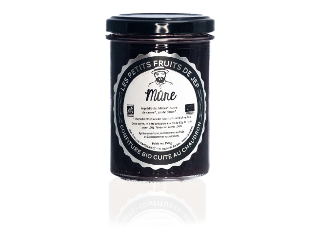 Confiture Bio - 250 g - Mûre