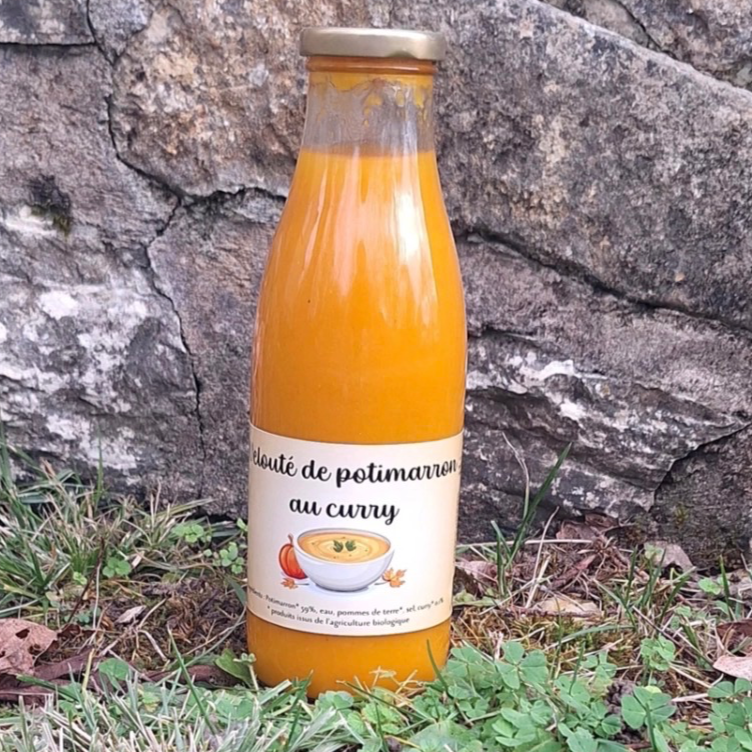 Velouté de Potimarron au Curry - 750ml
