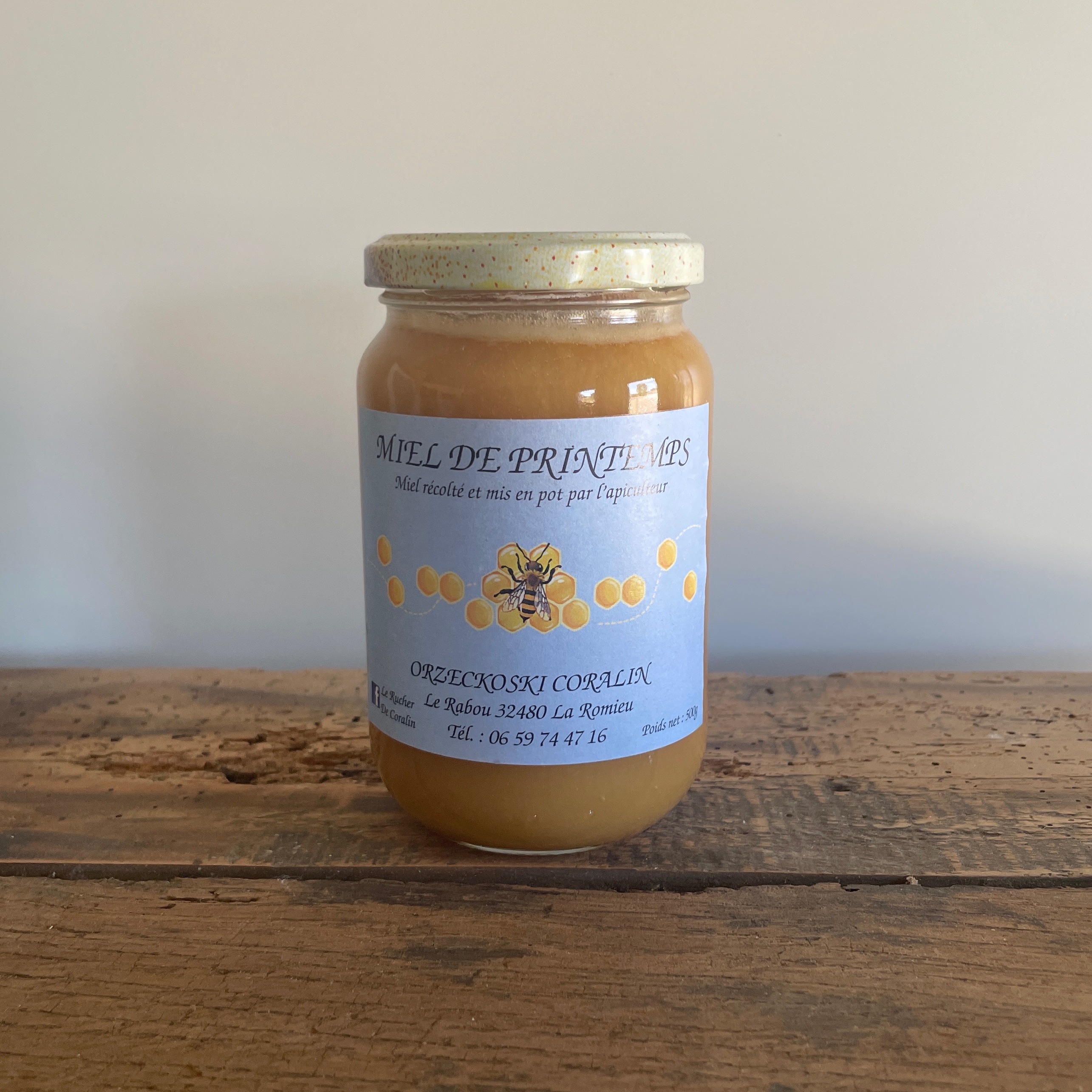 Miel de printemps - 500g - 660g