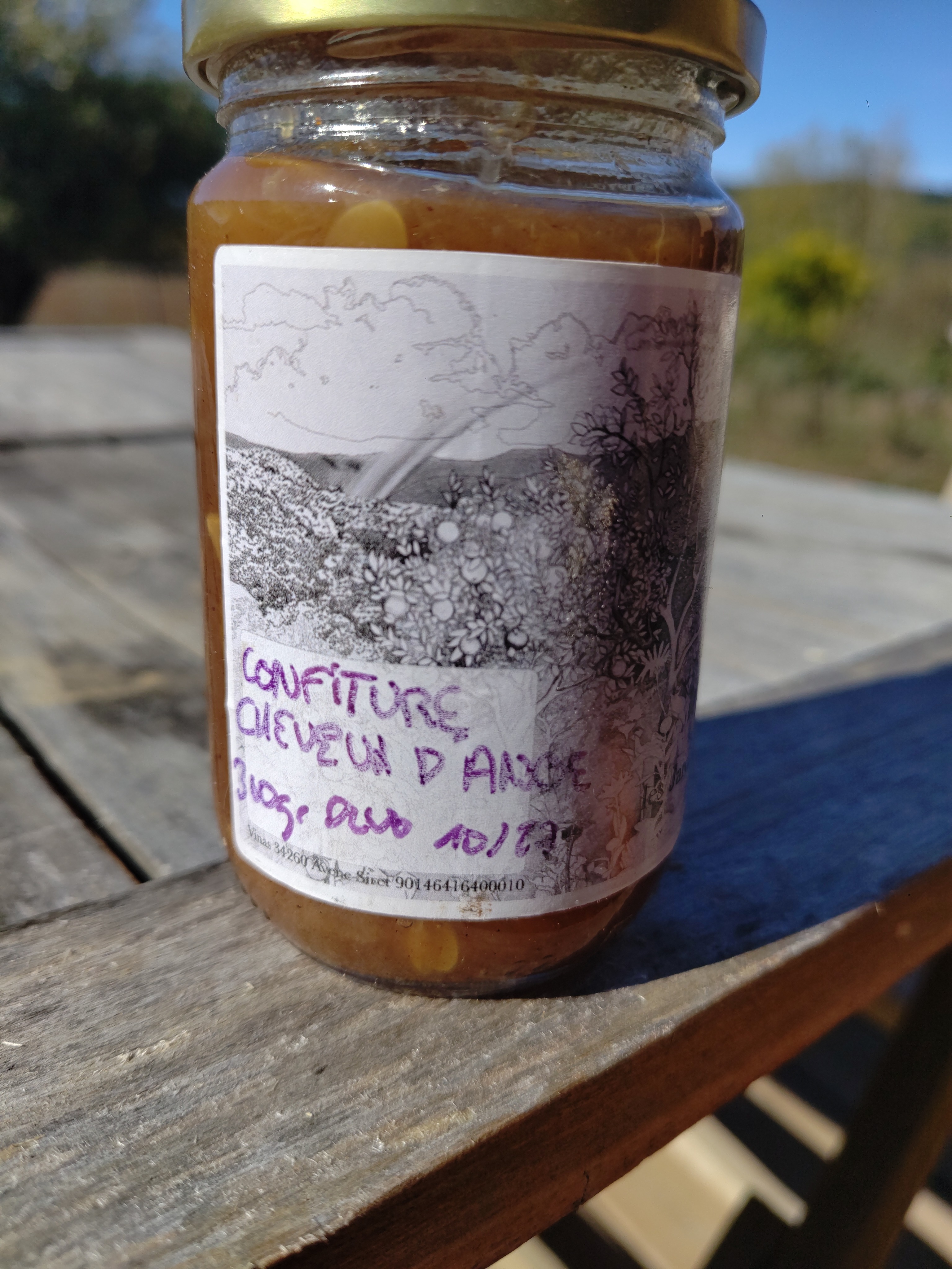 Confiture Cheveux d'Ange 300gr