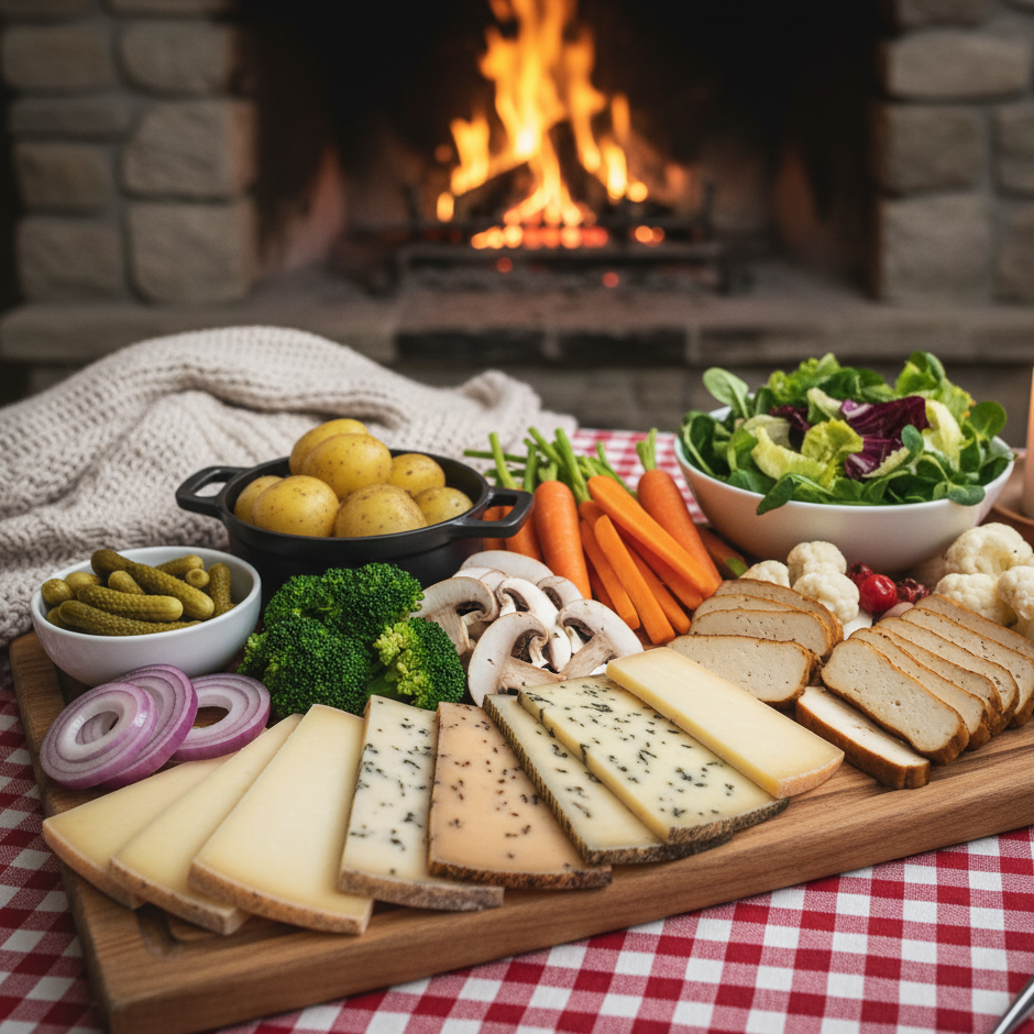Panier Raclette Végétarien - 2 personnes