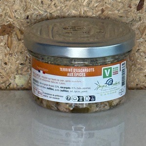 Tartinade d'escargots aux épices - 80g