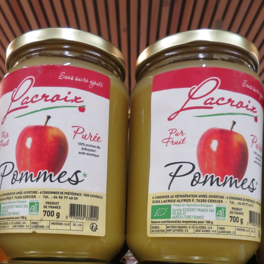 Compote pomme Bio