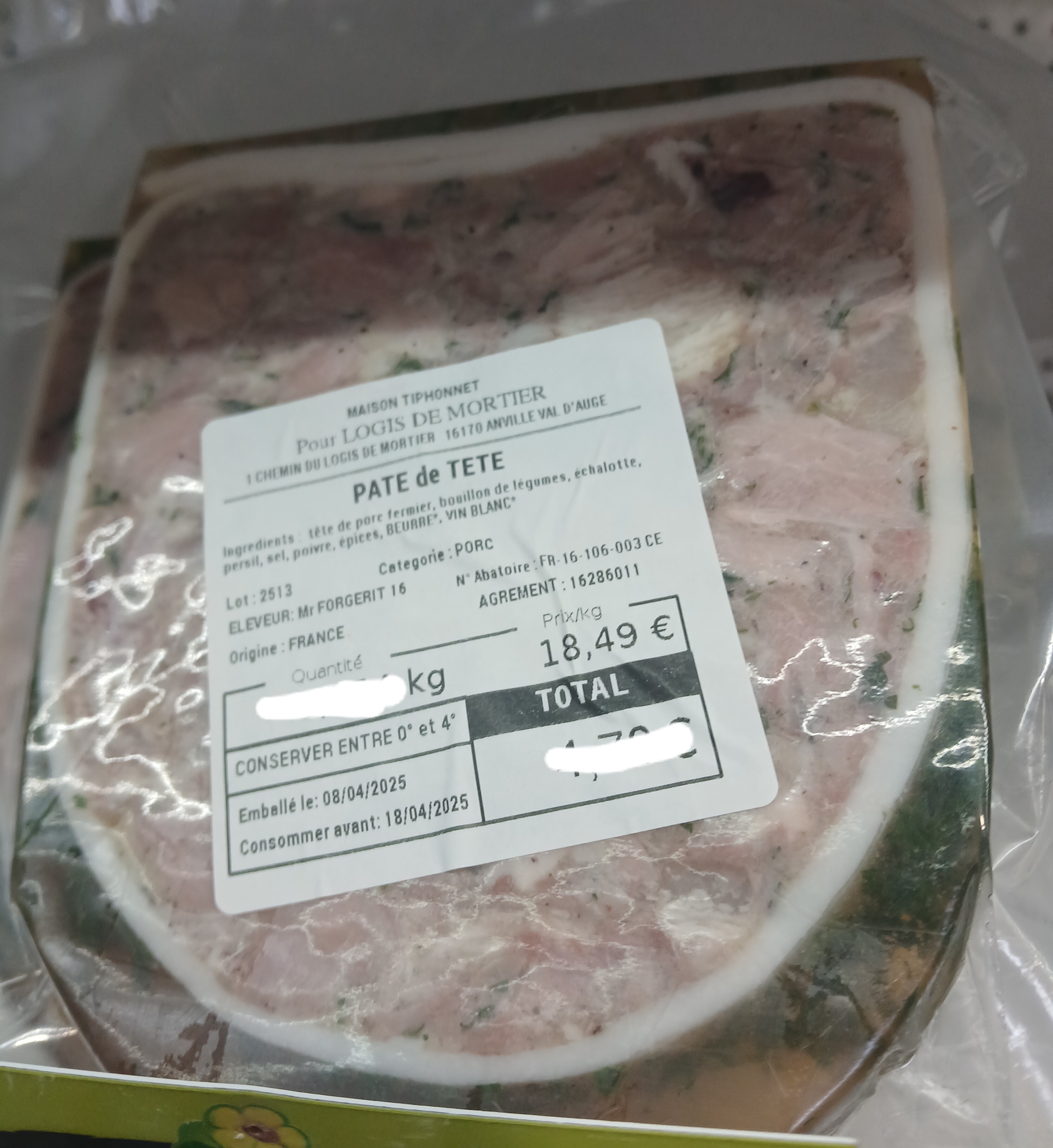 Paté De Tête - 240g