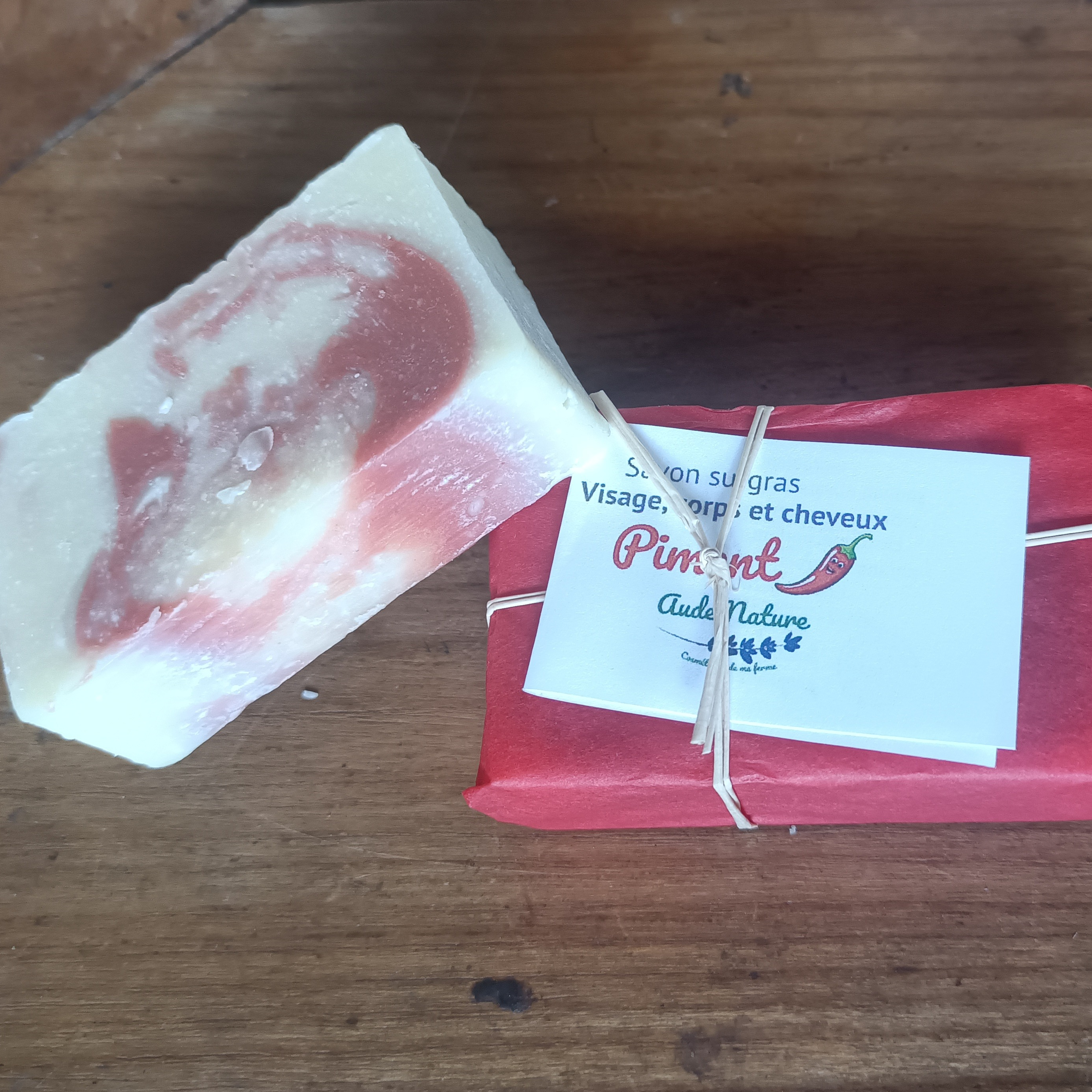 savon piment corps et cheveux 70g