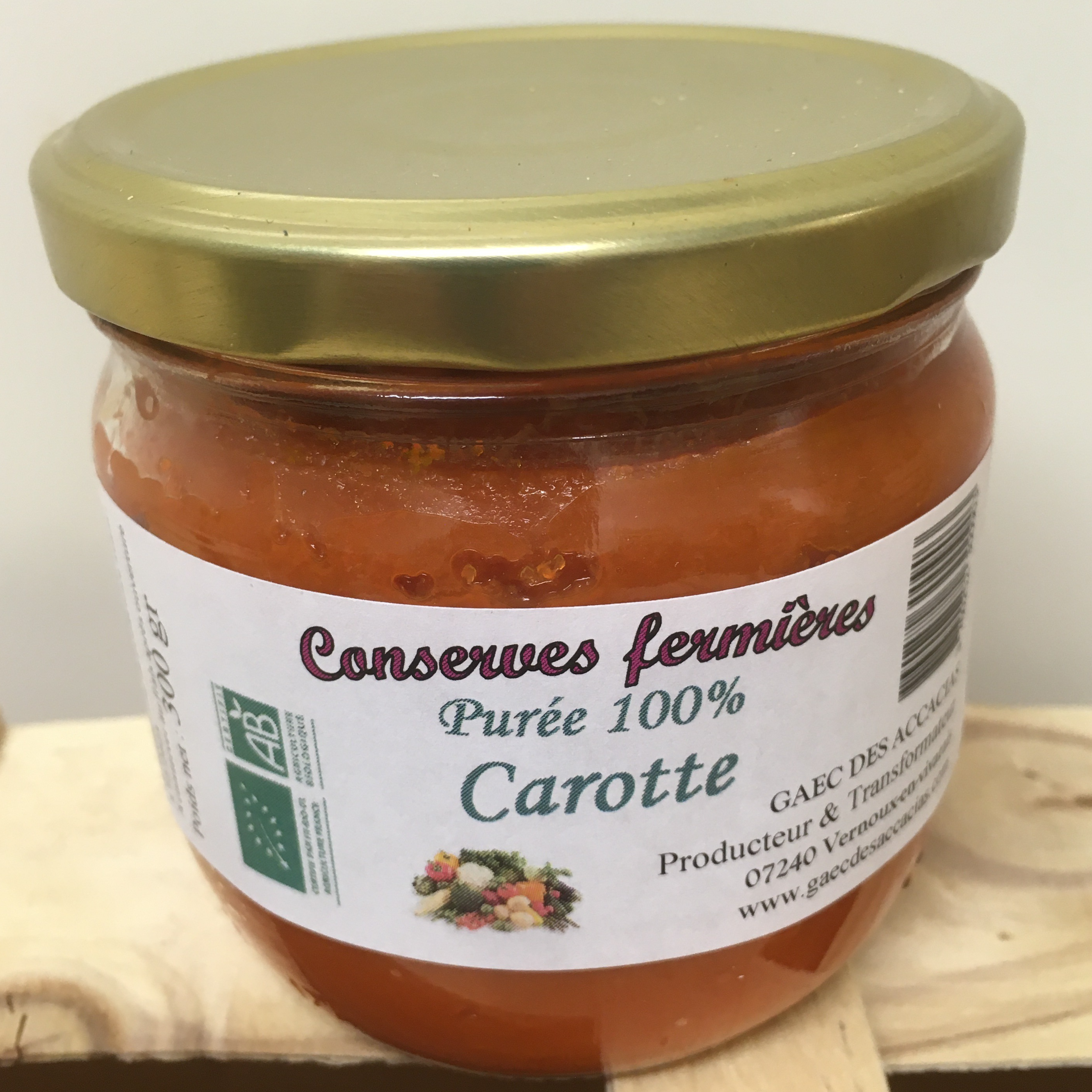 Purée de carotte - 320g