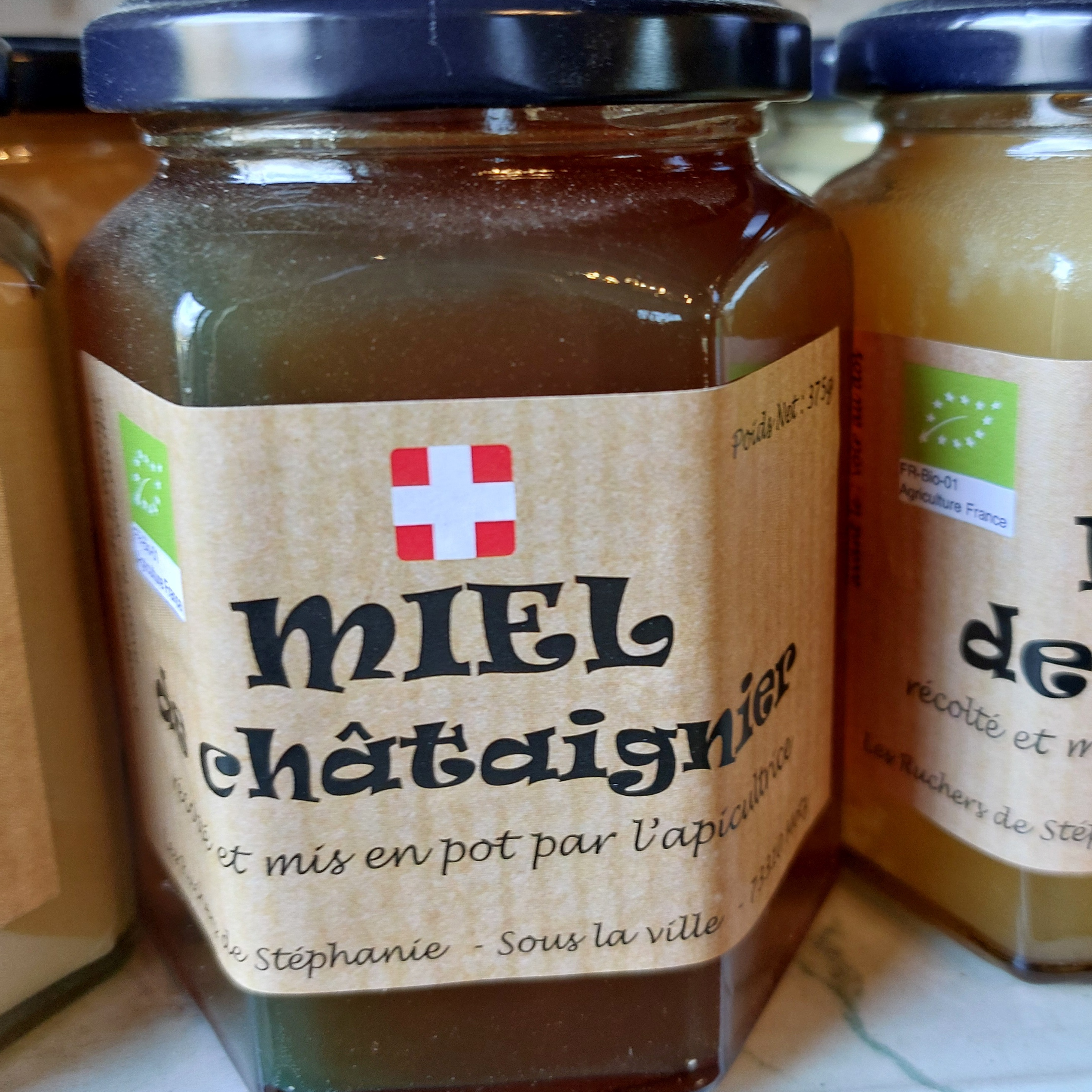 Miel de Châtaignier (1 pot de 375ml)