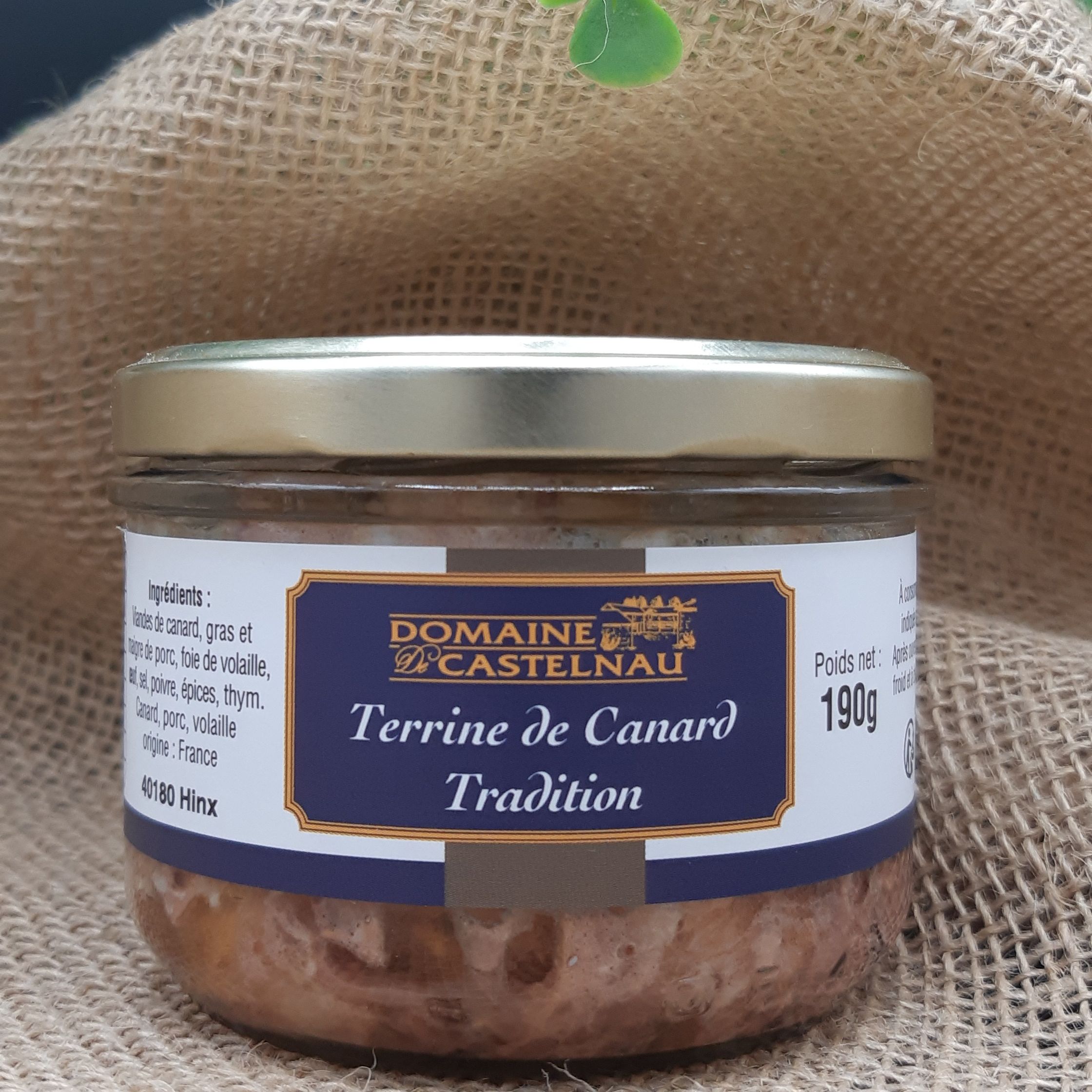 Terrine de canard - 190g