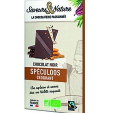 Chocolat Noir spéculos croquant