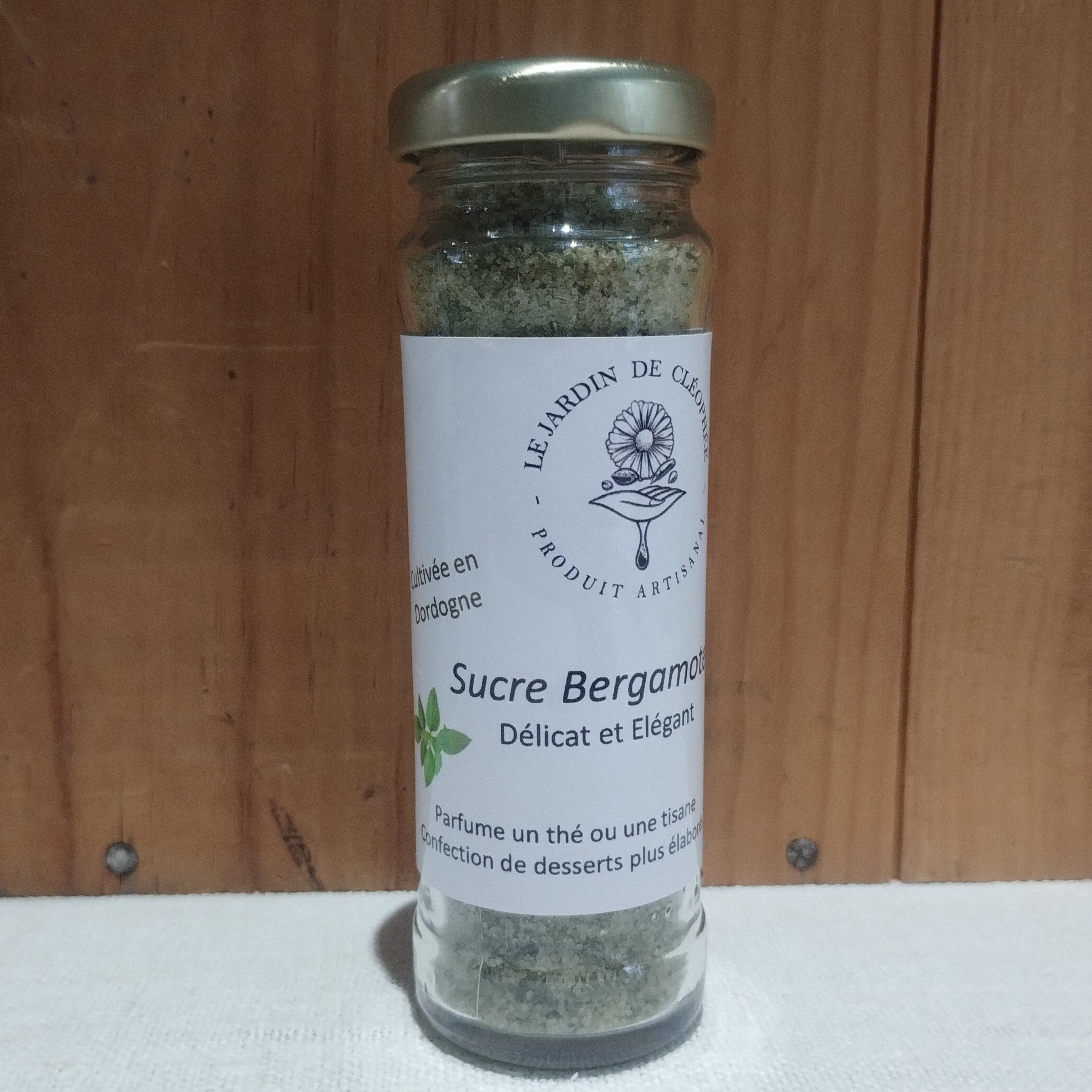 Sucre floral à la Bergamote - 90g
