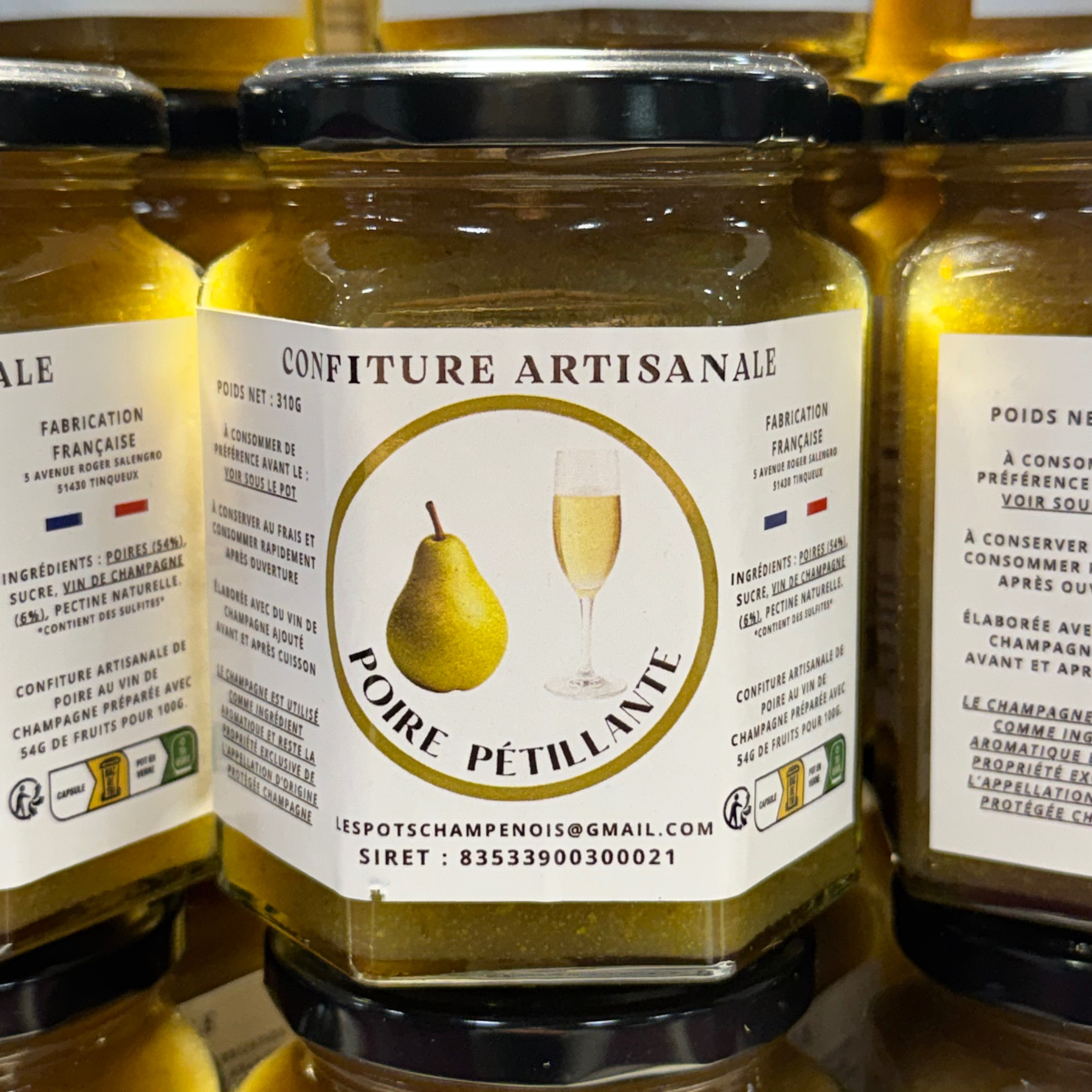 Poire - Champagne - 310g