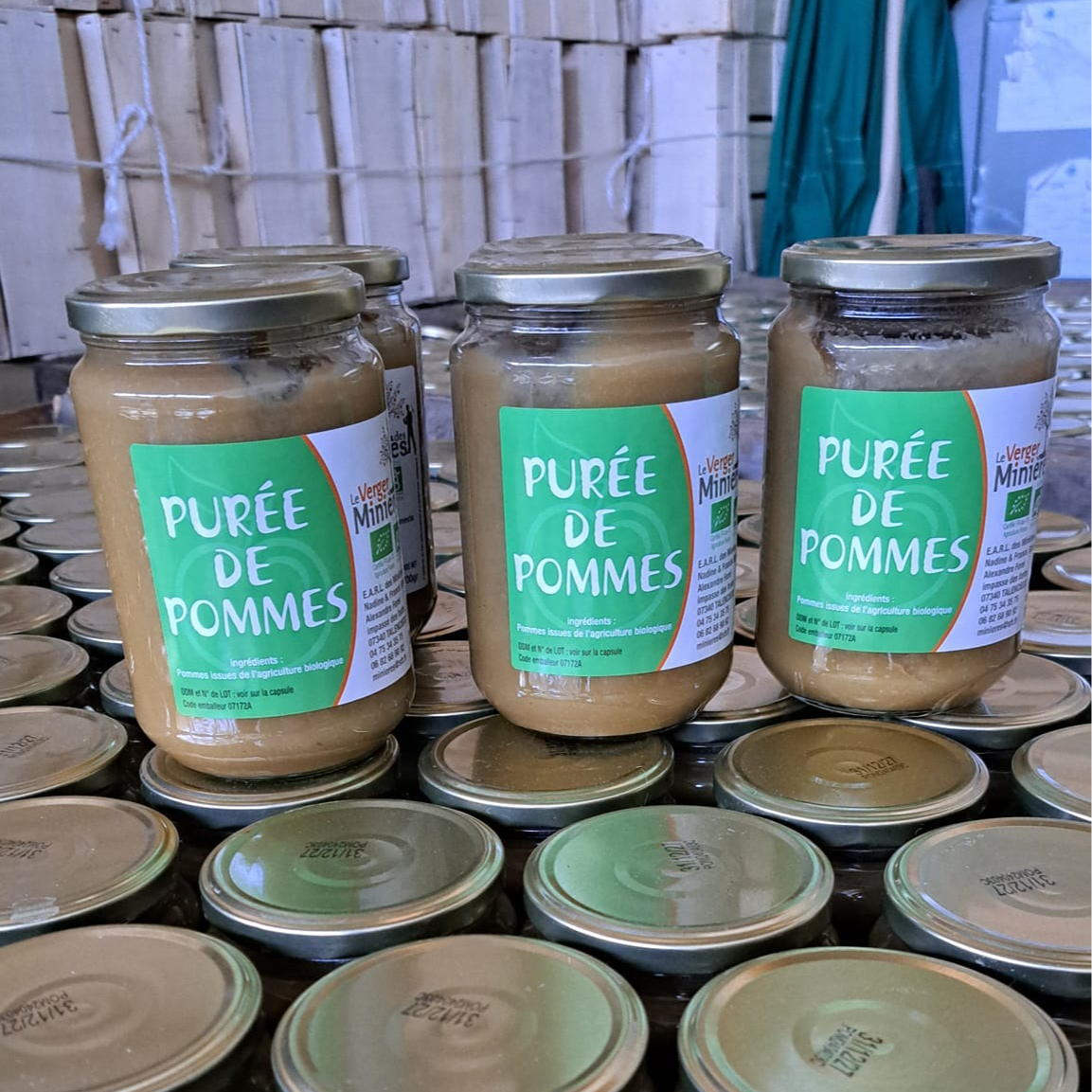 Purée de pommes - pot de 700g