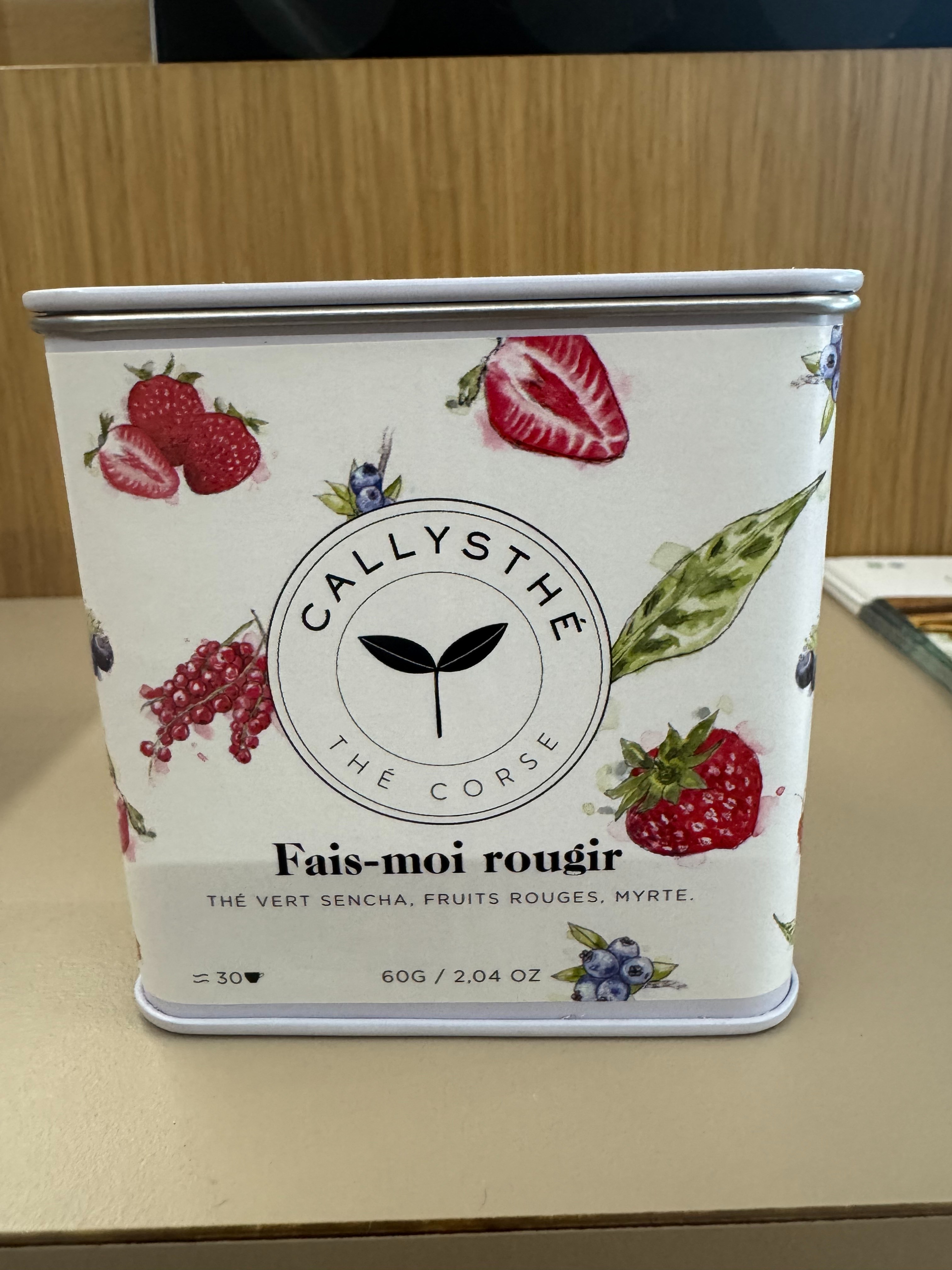 Thé vert Callysthé - Fais moi rougir - 60g