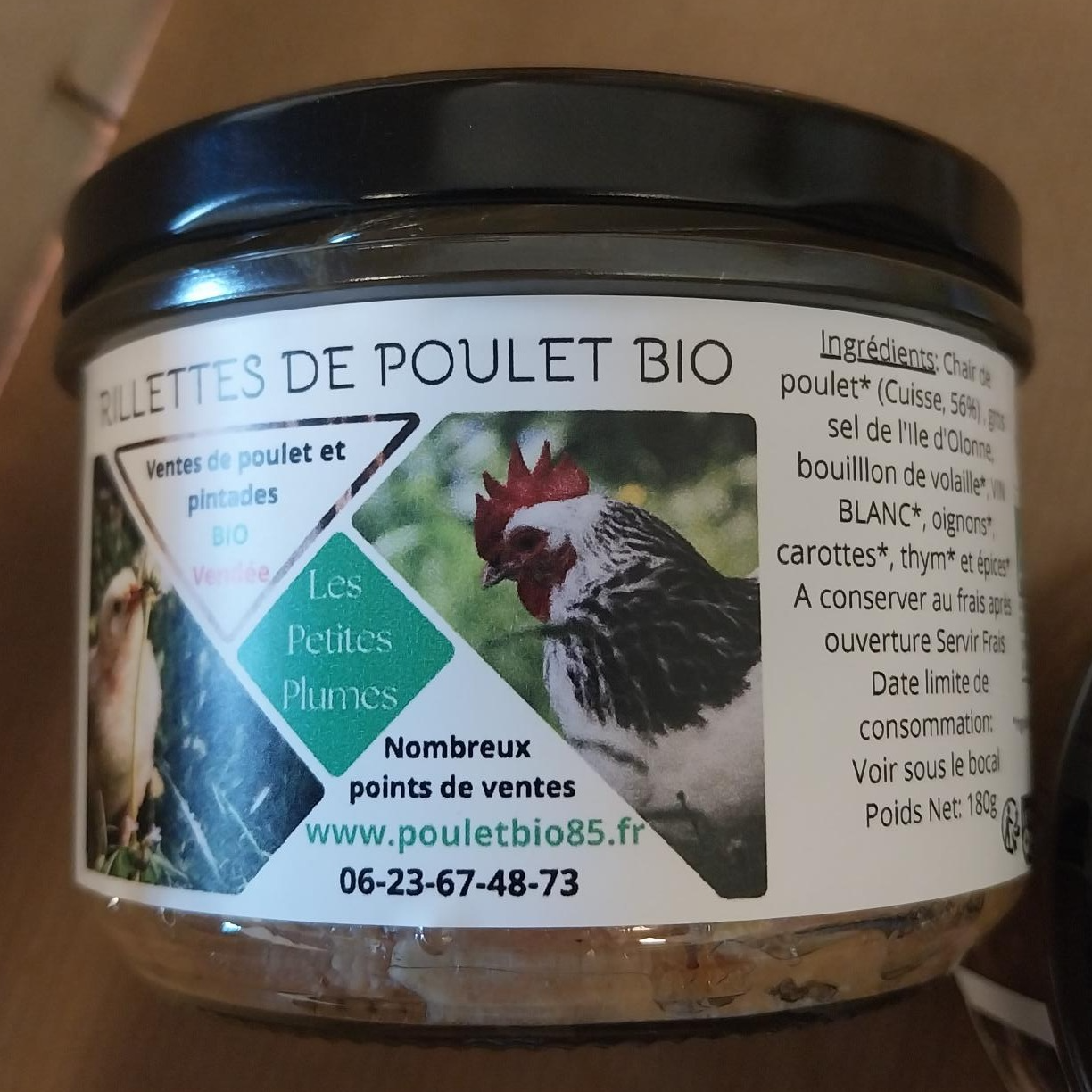 Rillette de volaille - 180g
