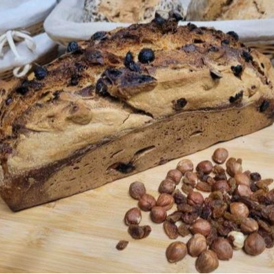 Noisettes/raisins moulé 500g