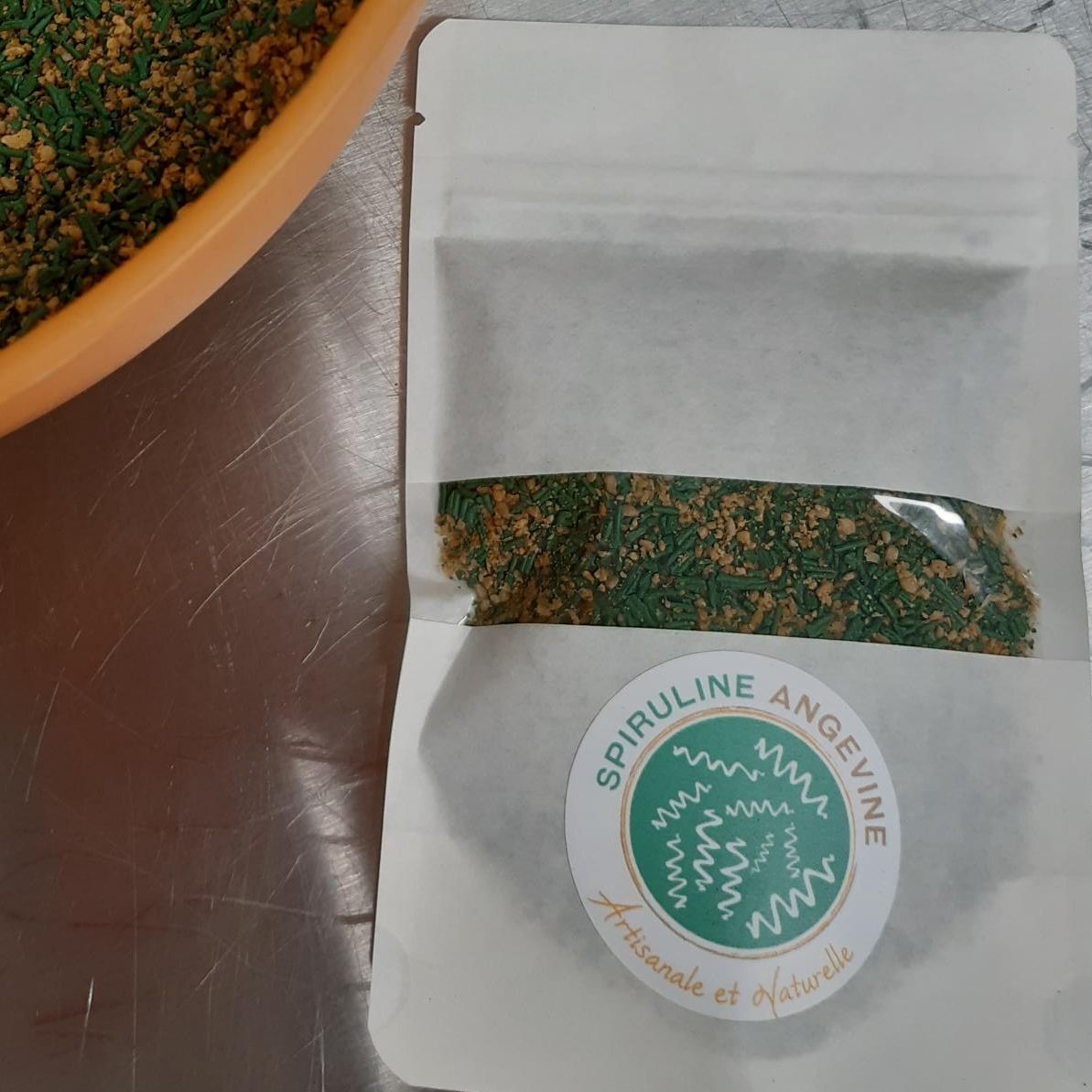 Mélange Gomasio à la spiruline