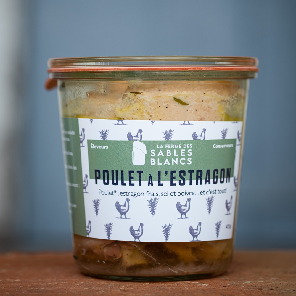 Poulet à l'estragon - 475g