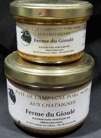 PATE DE CAMPAGNE AUX CHATAIGNES