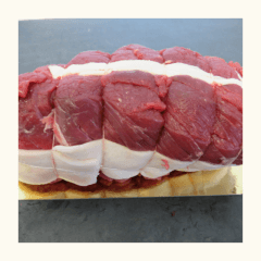 Roti bardé sous vide - 0,5kg