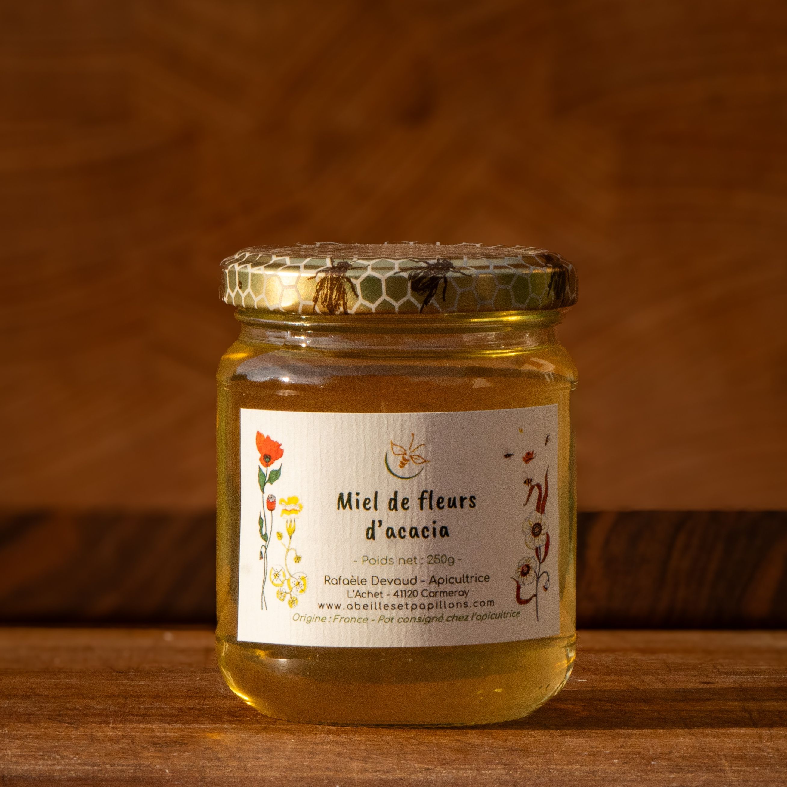 Miel de fleurs d'acacia