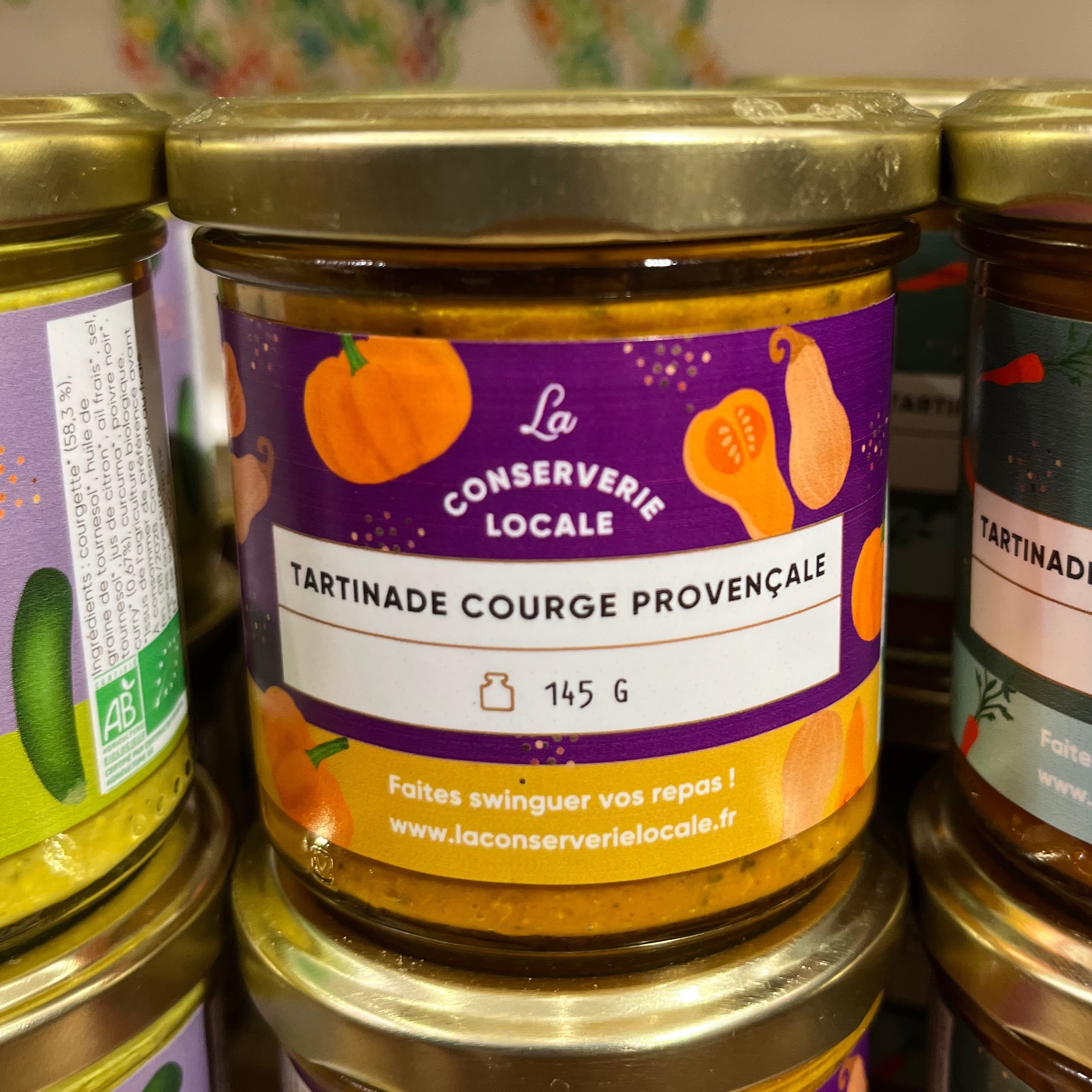 TARTINADE COURGE PROVENÇALE