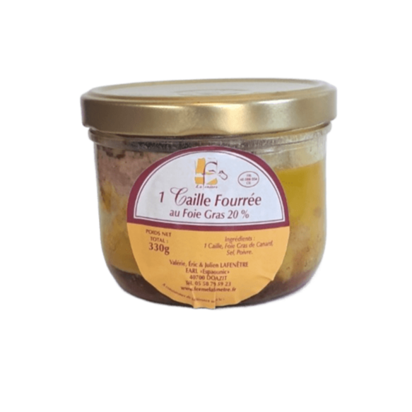 Caille Fourré Au Foie Gras