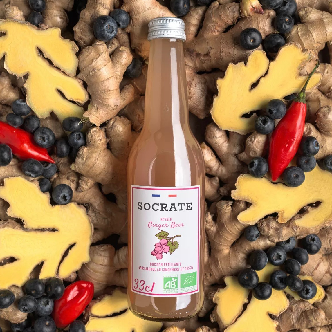 Royal Ginger Beer au cassis - 0,33l