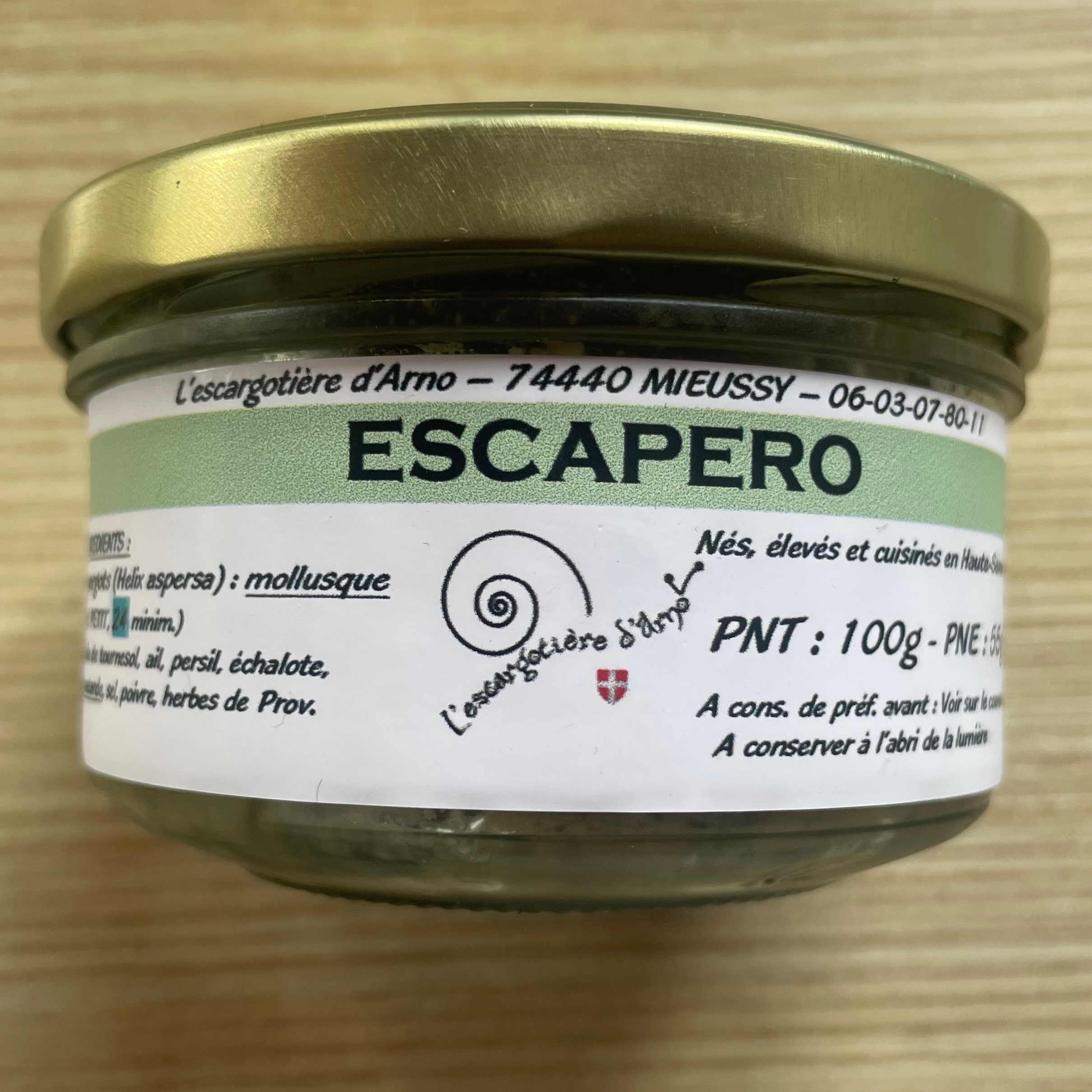 Escapéro (24 petits escargots en marinade)