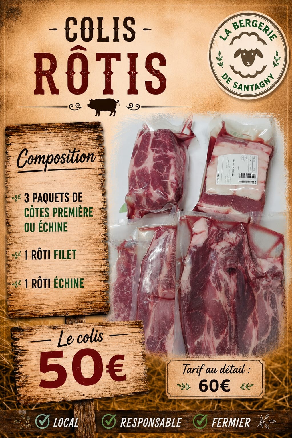 Colis Rôtis