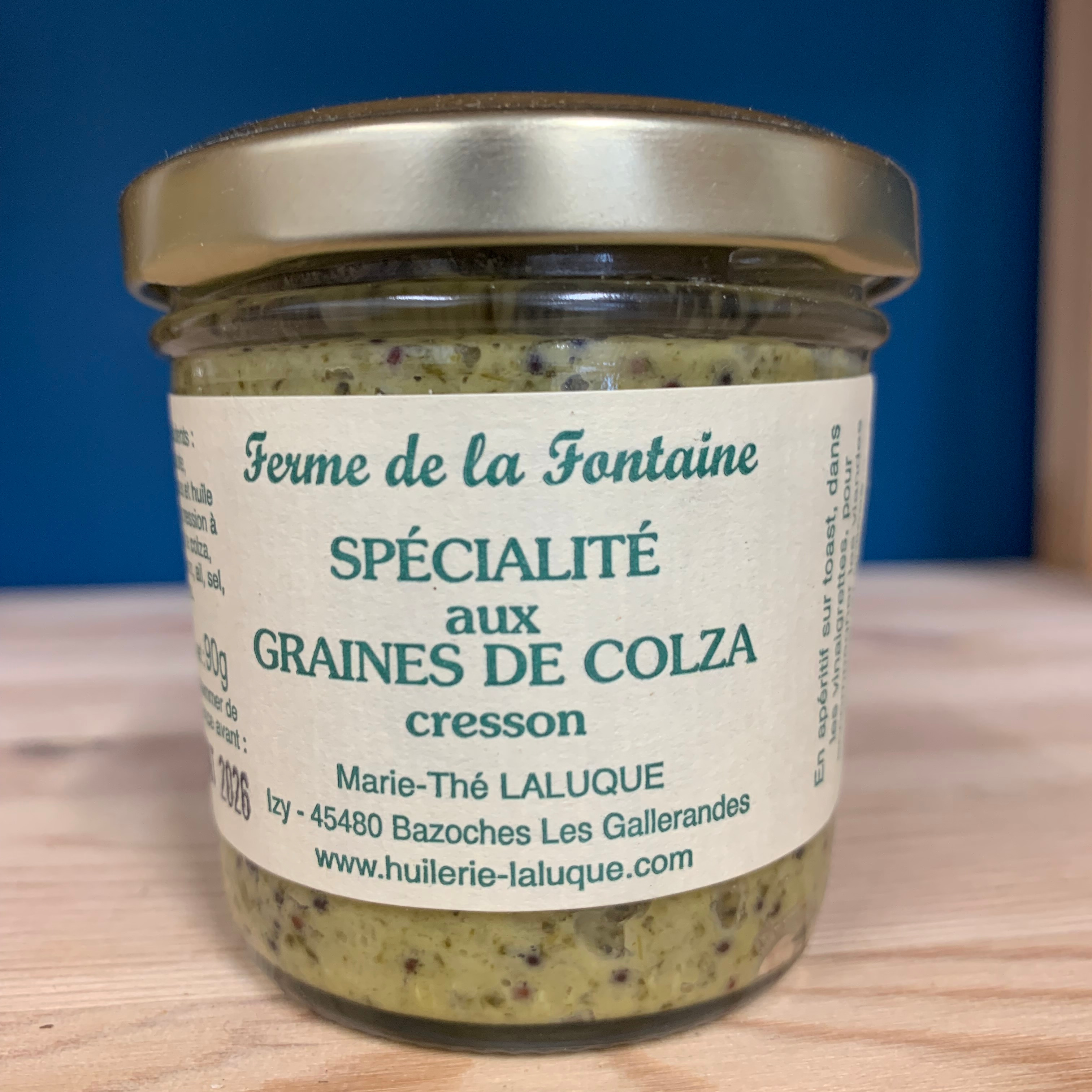 SPECIALITE GRAINES DE COLZA AU CRESSON