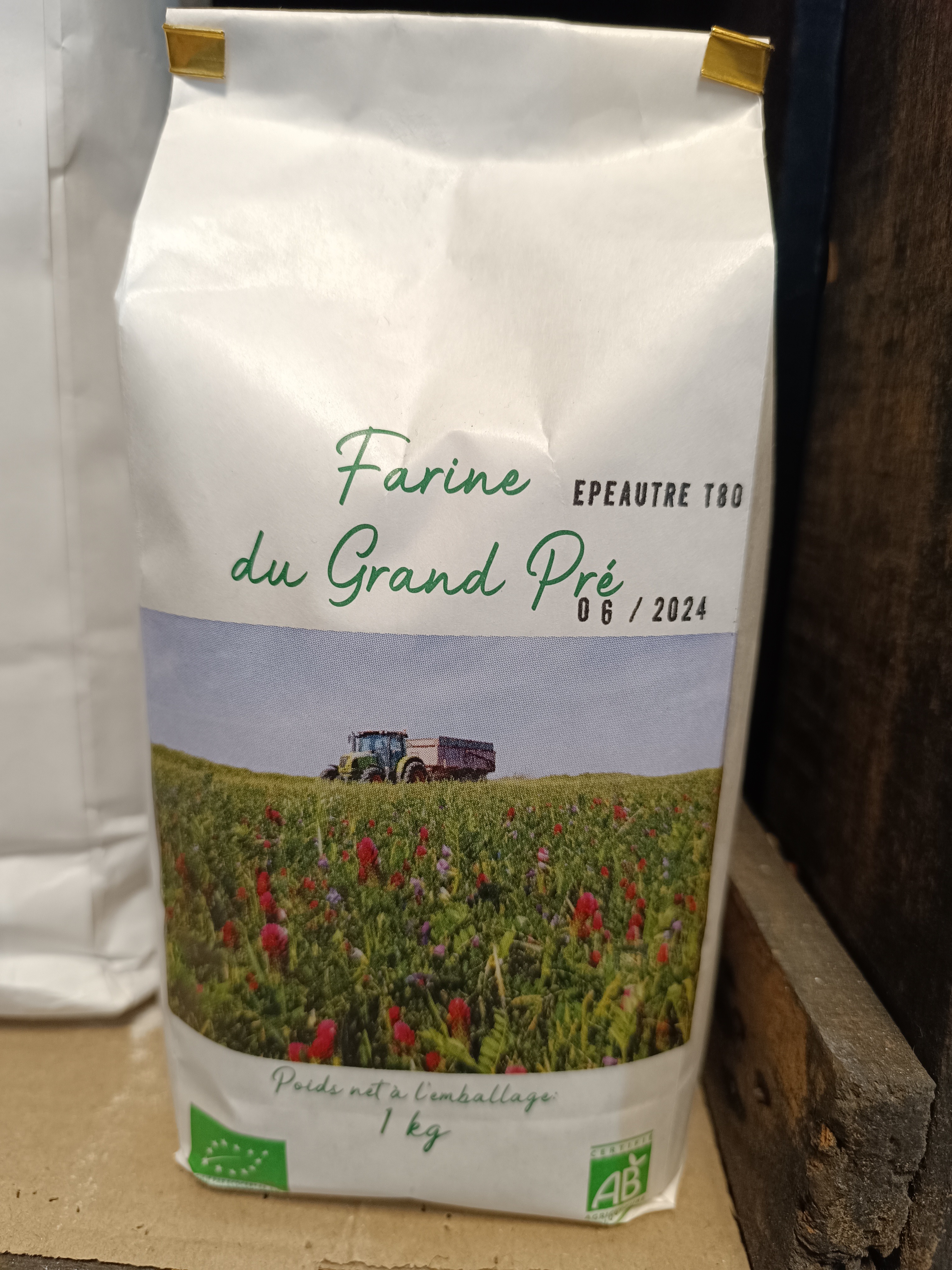 Farine Grand Epeautre Bio T80 1Kg