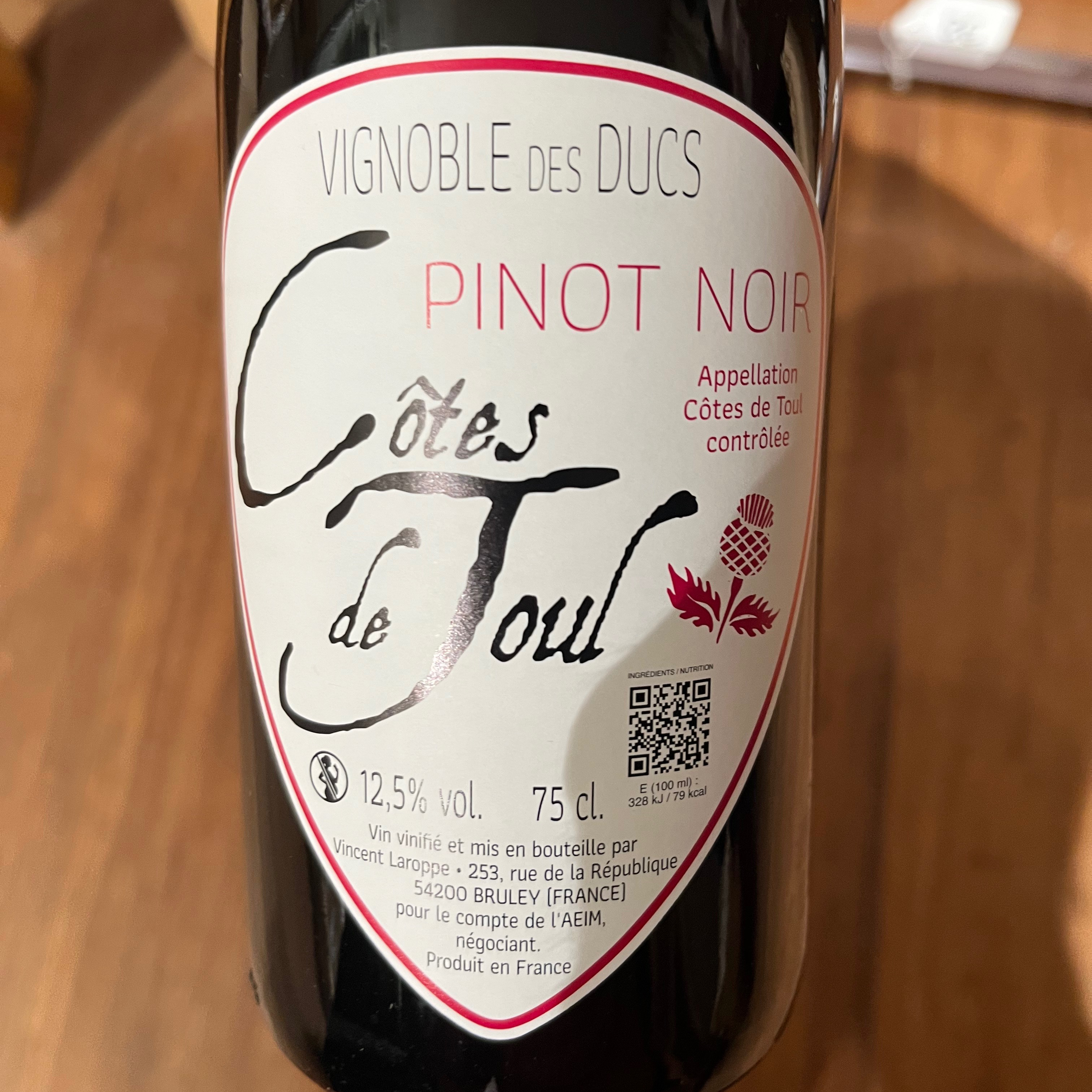 VIN ROUGE VIGNOBLE DES DUCS