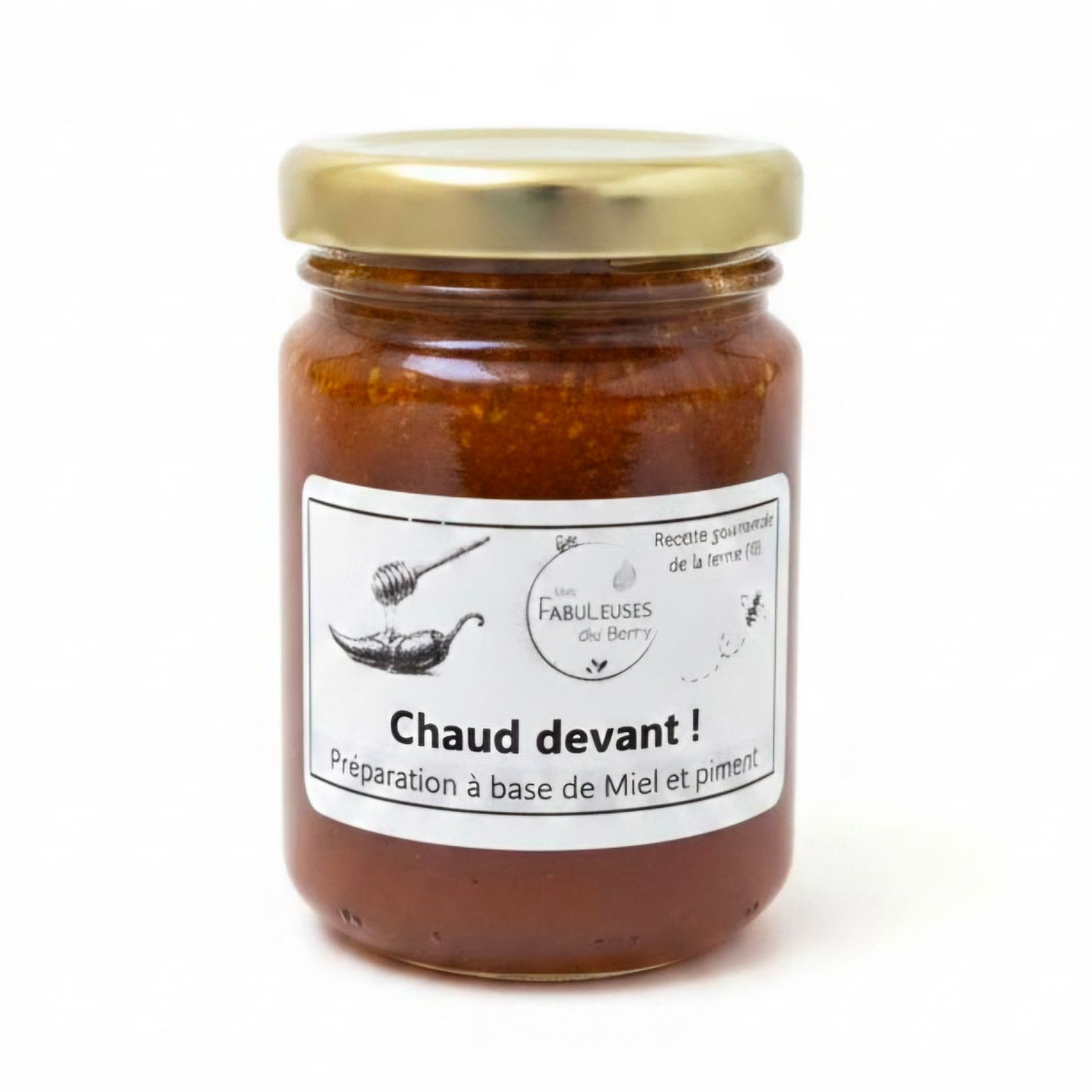 Préparation à base de miel et piment "Chaud devant" - 125g