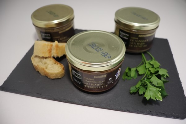 lot de 3 terrines aux choix (mettre en commentaire votre choix)