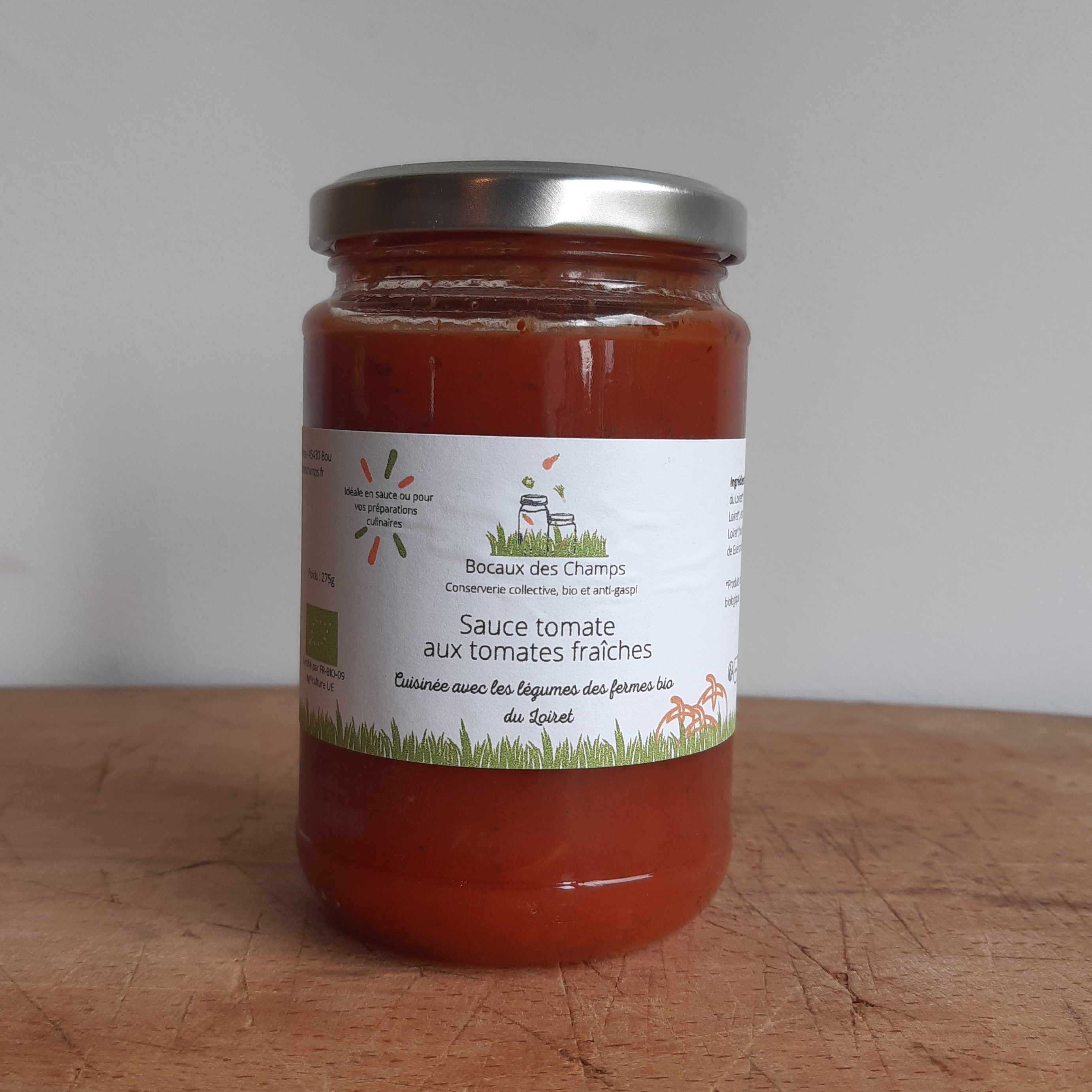 SAUCE TOMATE AUX TOMATES FRAICHES