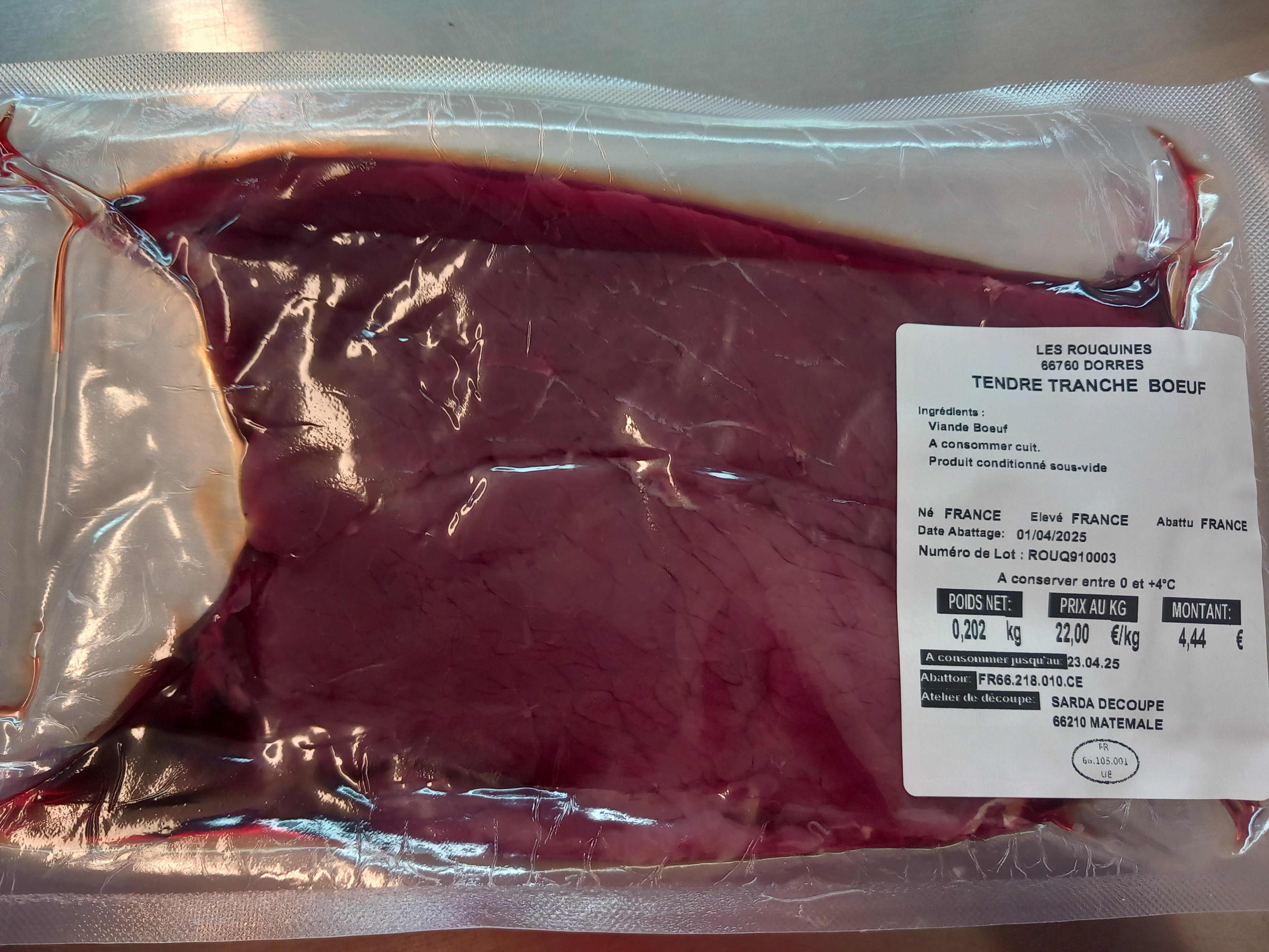 Tende de tranche 🏠 - 200g