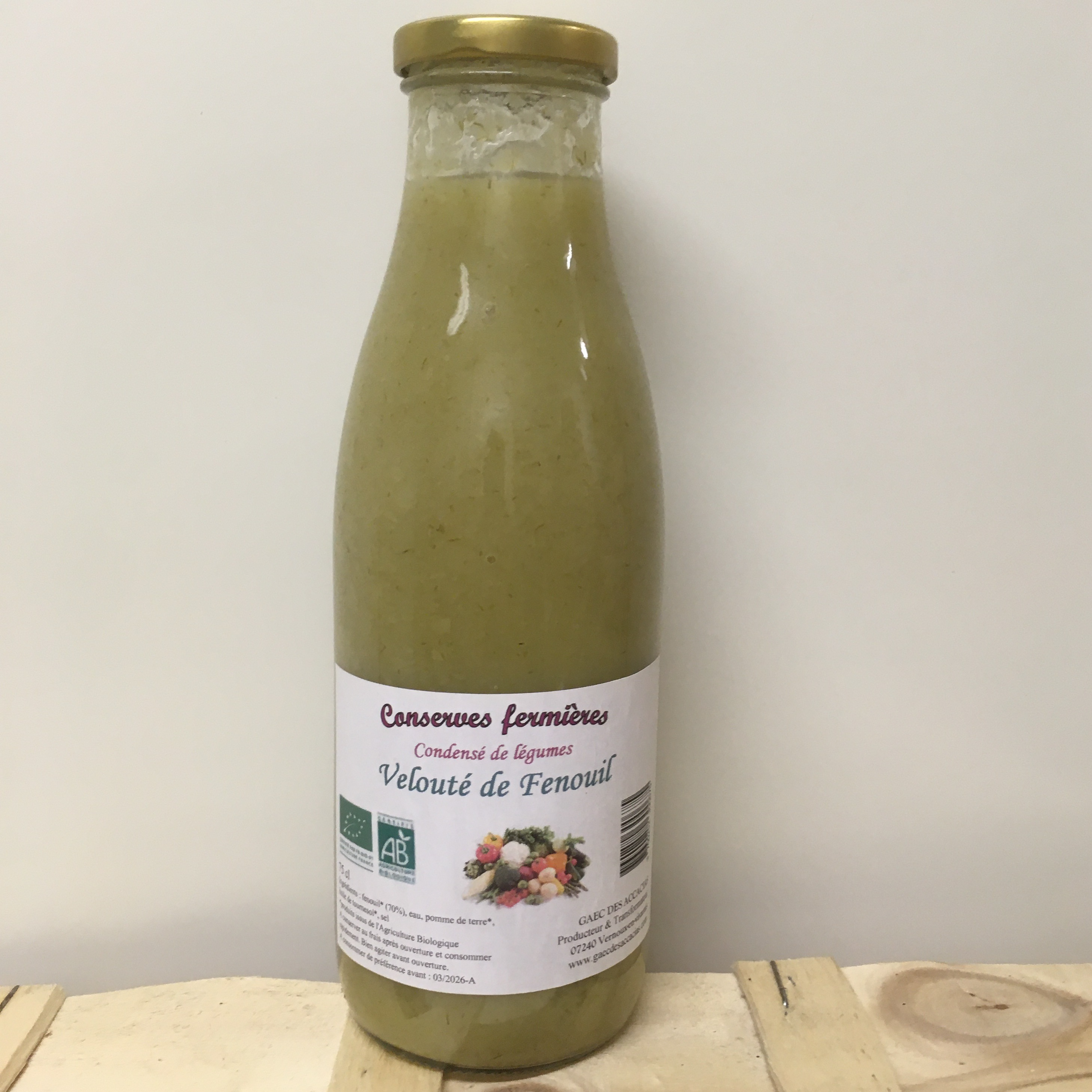 Veloute de fenouil - 750ml
