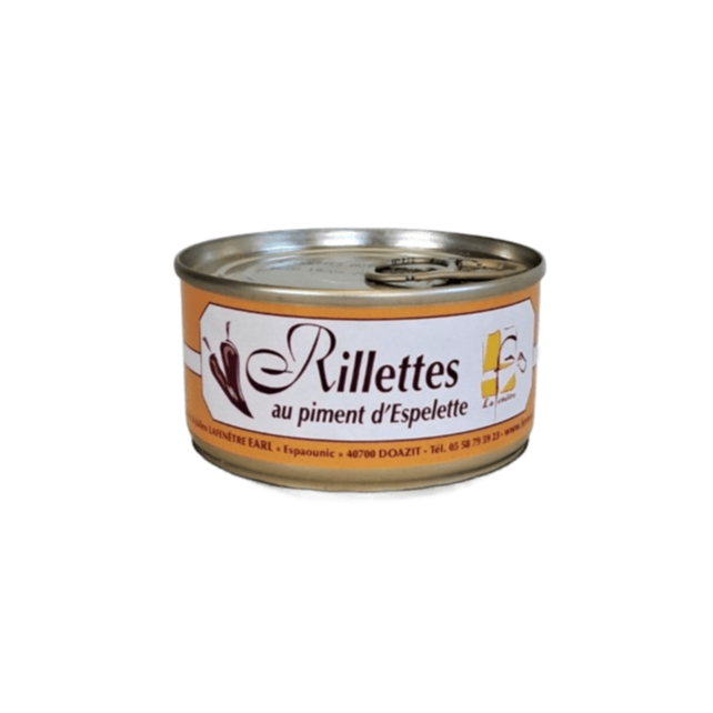 Rillette De Canard Au Piment D'Espelette 120G