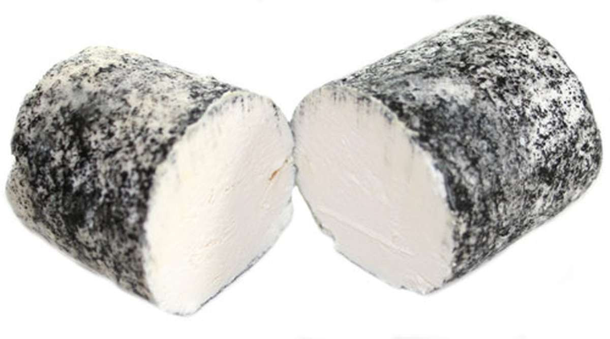 bûche cendrée -fromage de chèvre bio