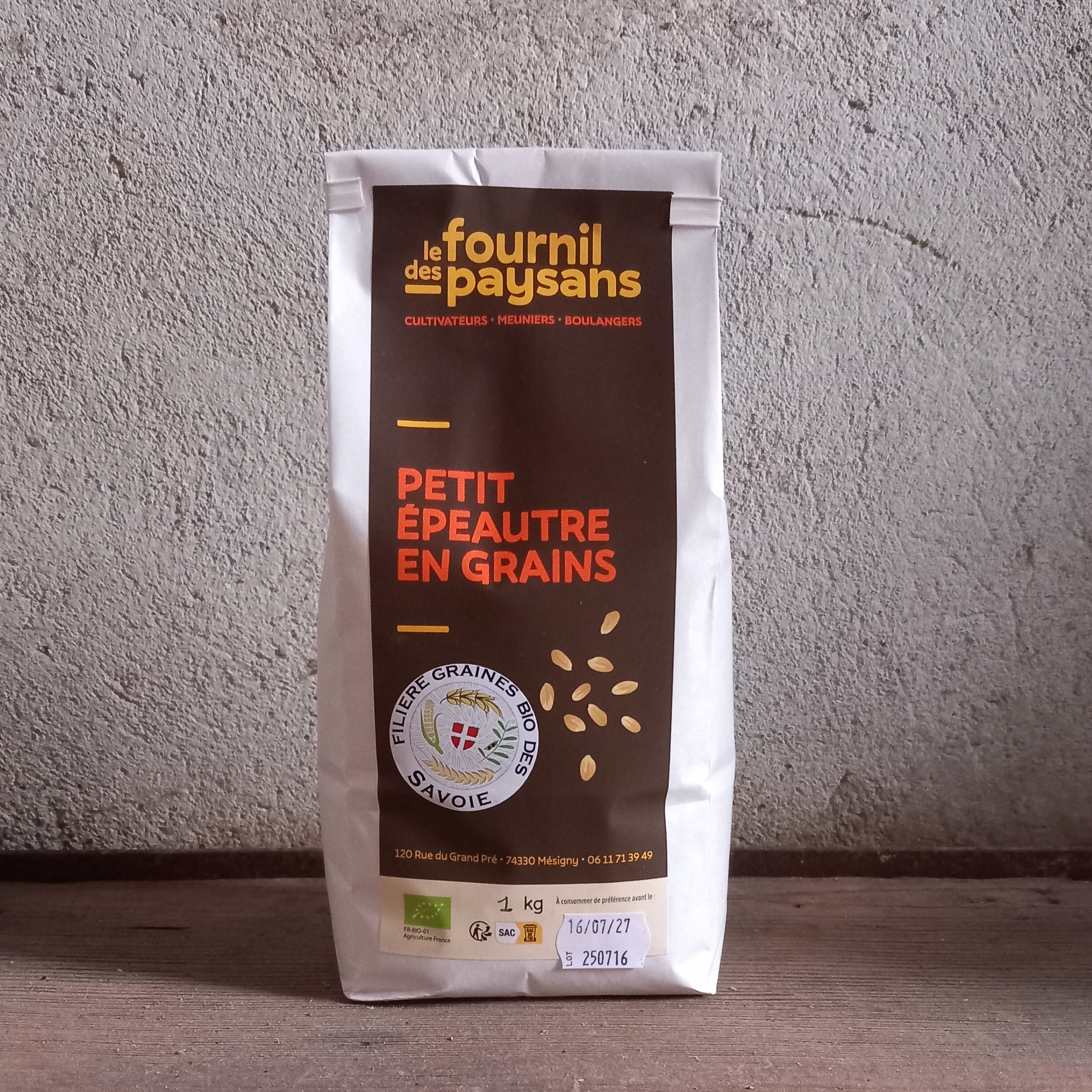 Petit épeautre en grains