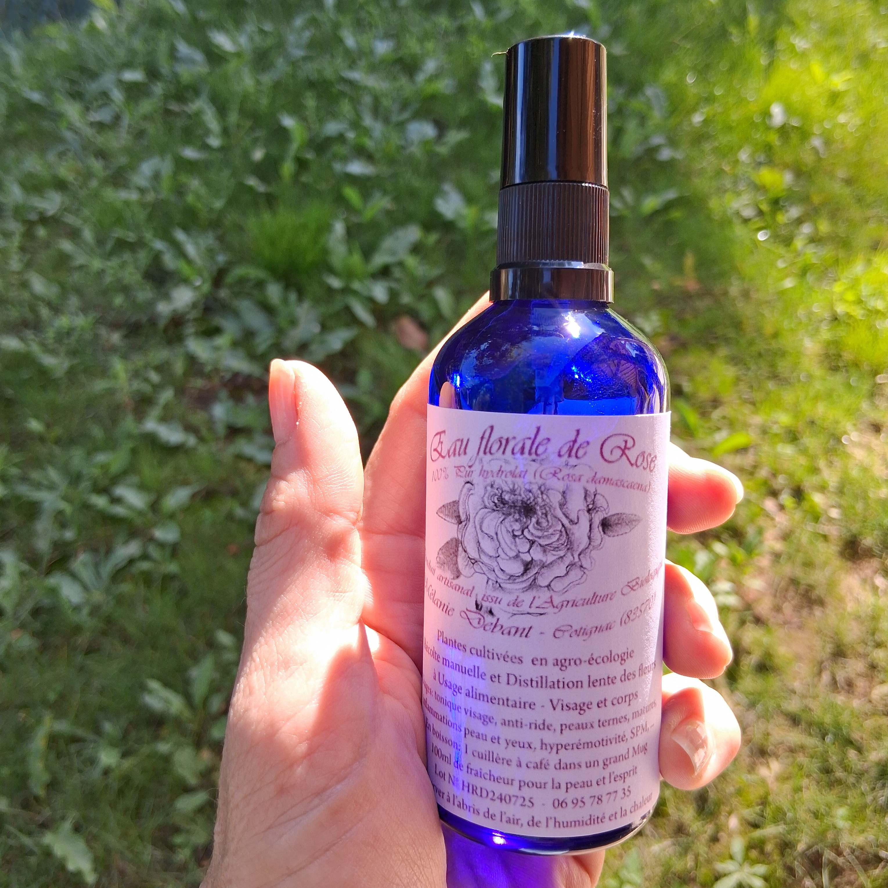 Eau Florale de Rose de Damas - 180g