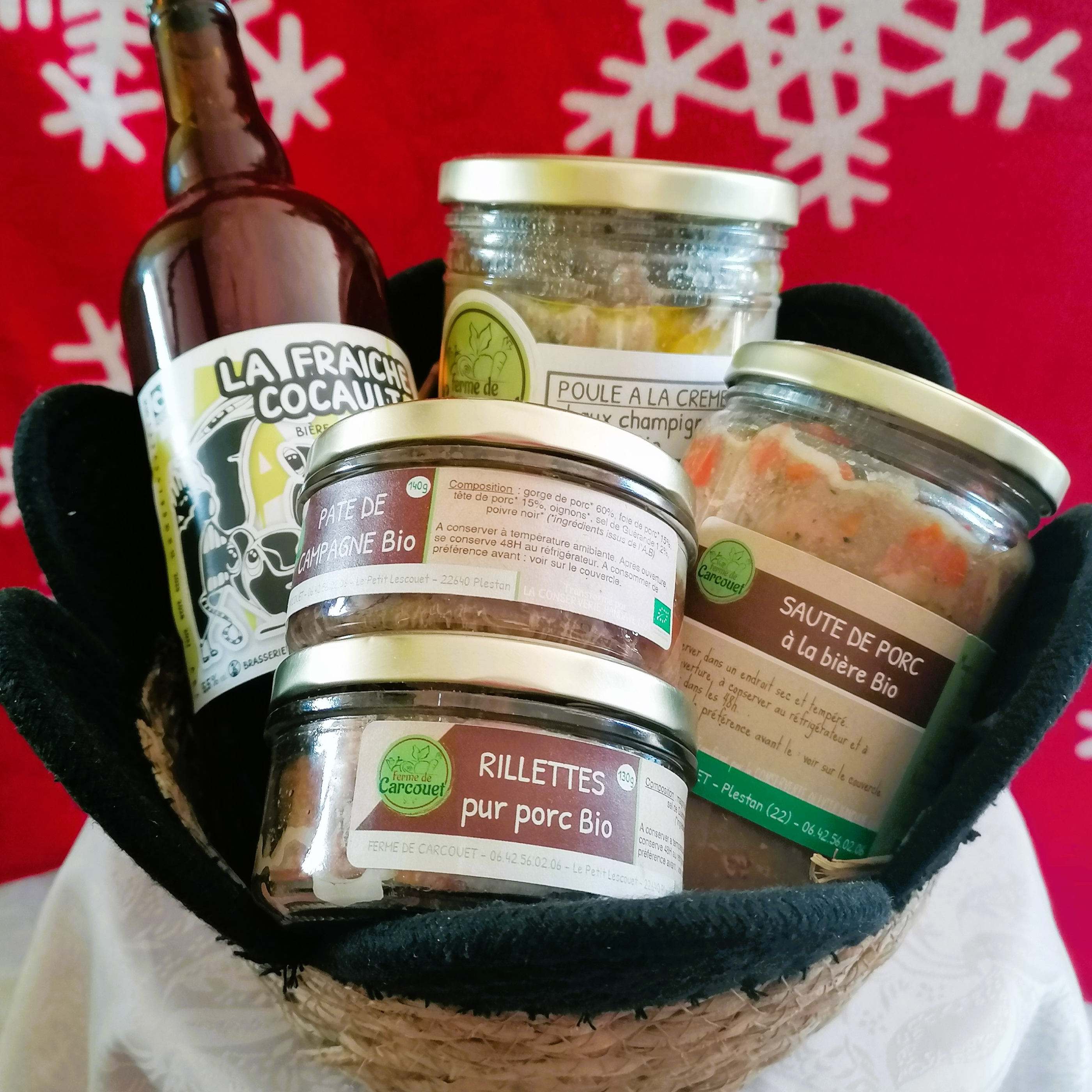 Panier Garni Conserves Bière