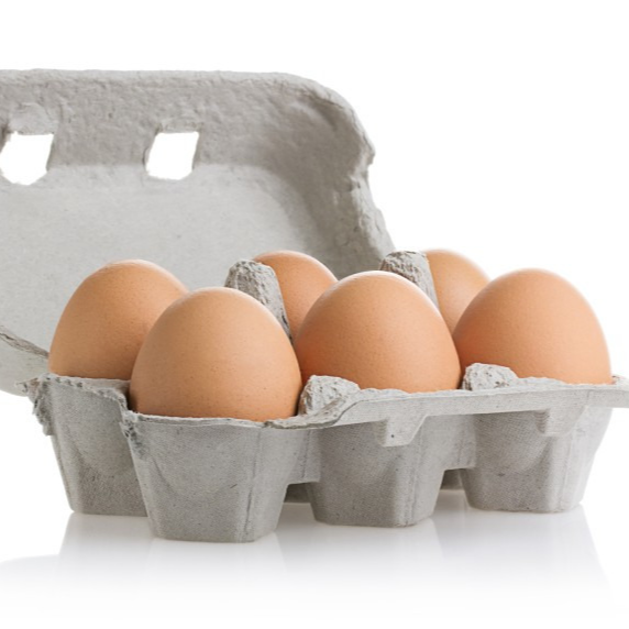 Œufs bio - boîtes de 6 pondus à Mervent