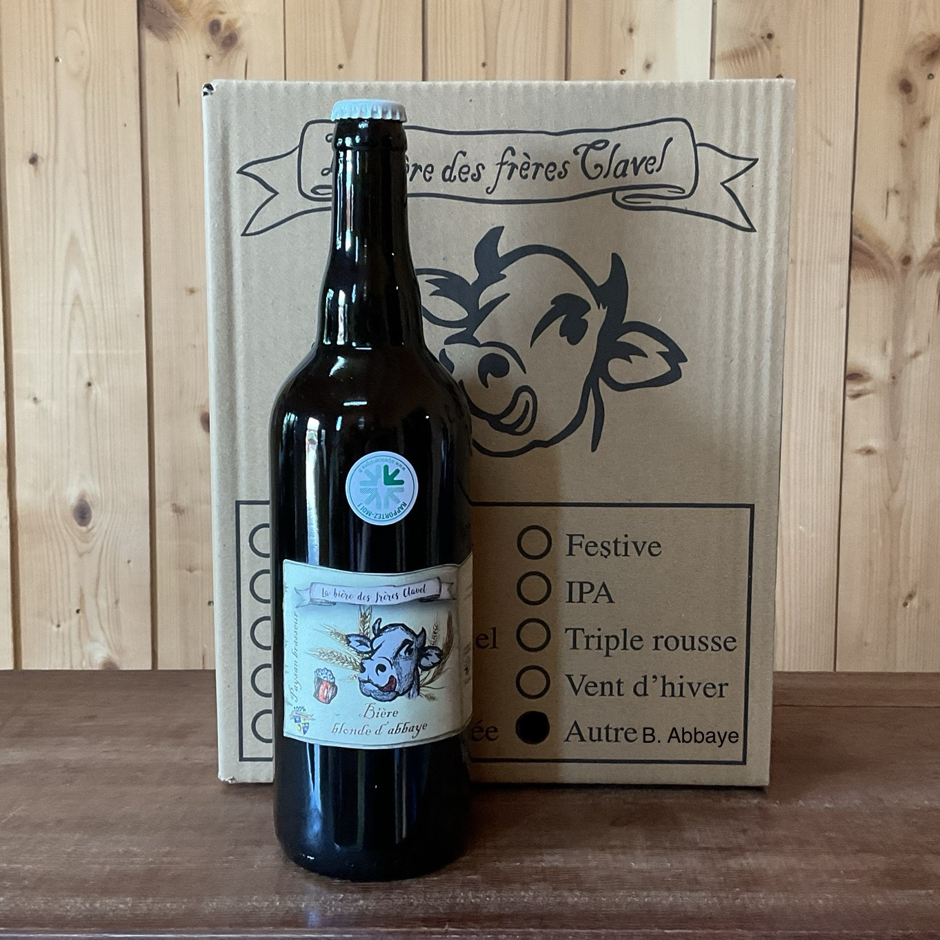 Blonde d'abbaye 75 cl