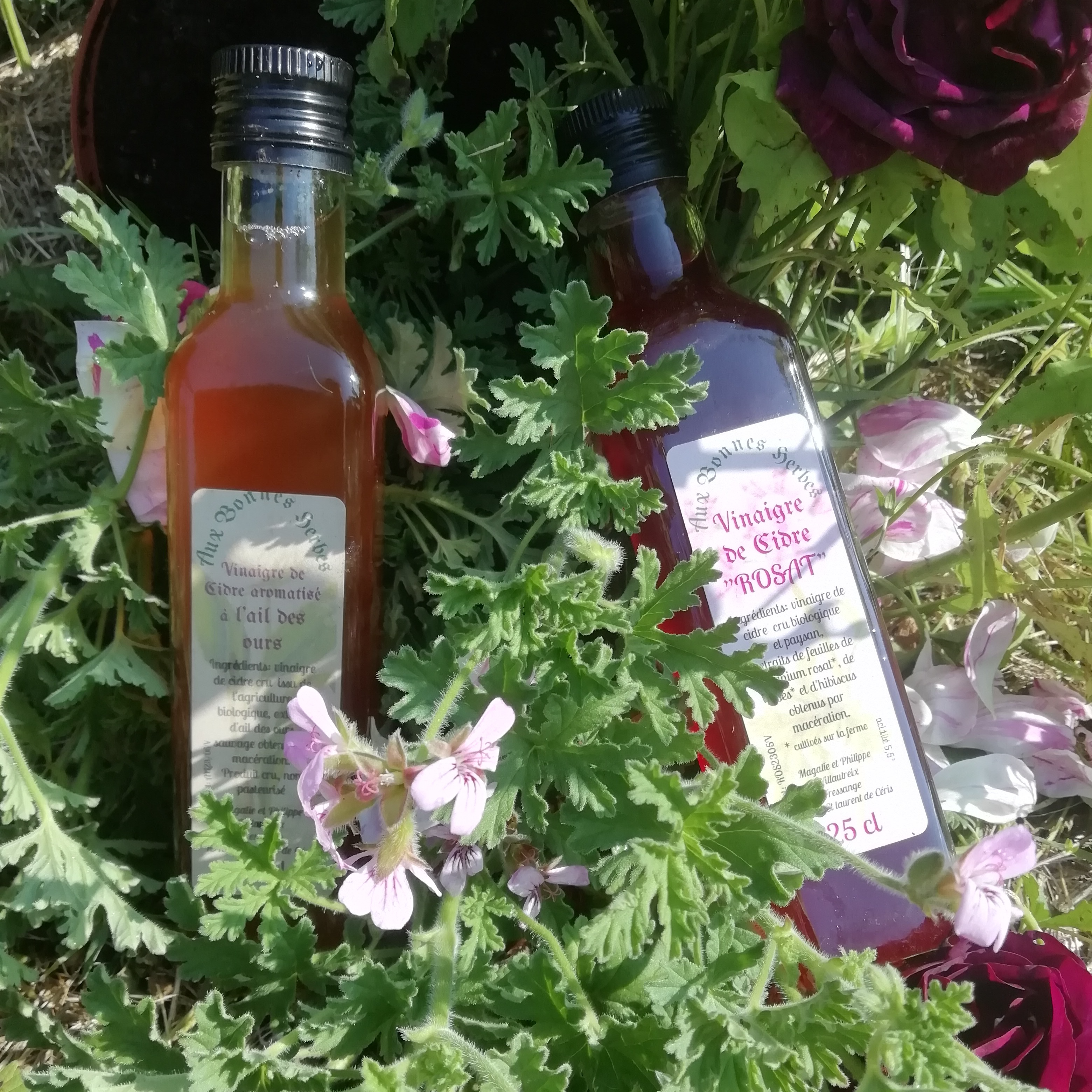 vinaigre rosat - 25cl