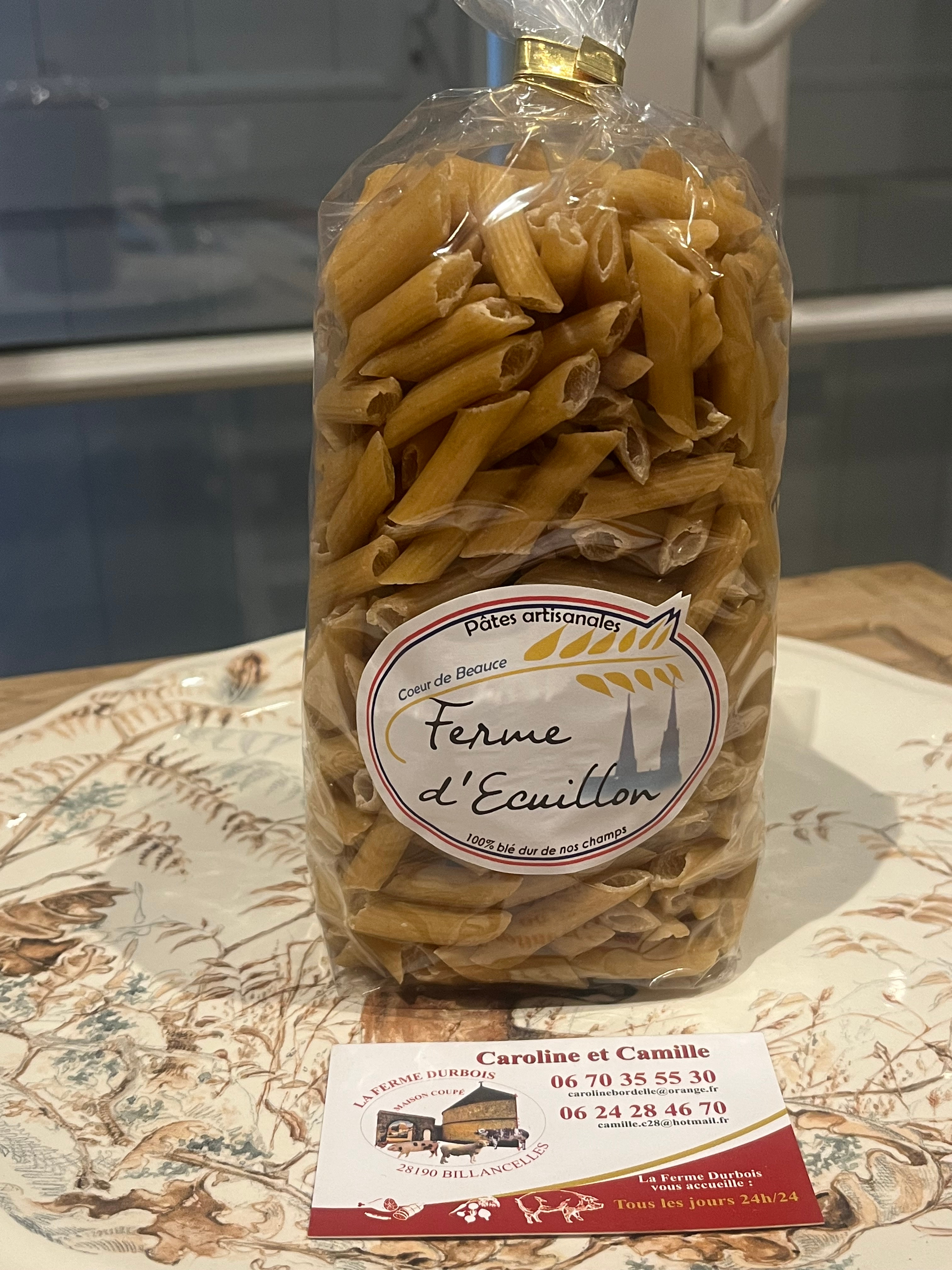 Pâtes artisanales Penné d'Ecuillon - 400g