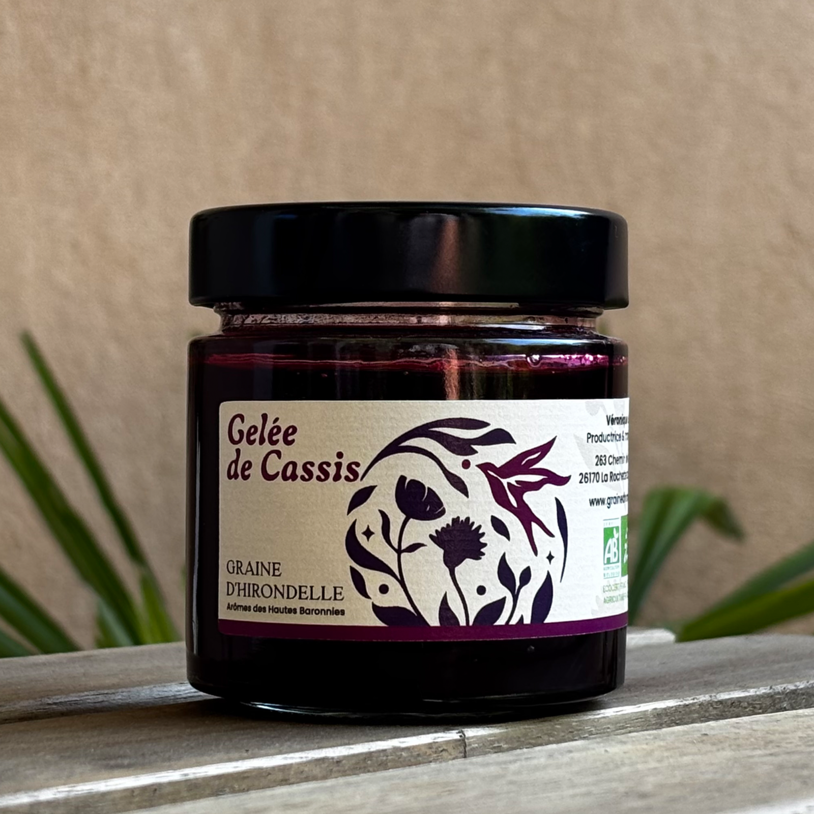 Gelée de cassis - 200g