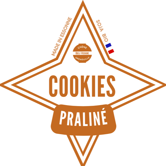 Cookies Végans Praliné par 5 - 350g