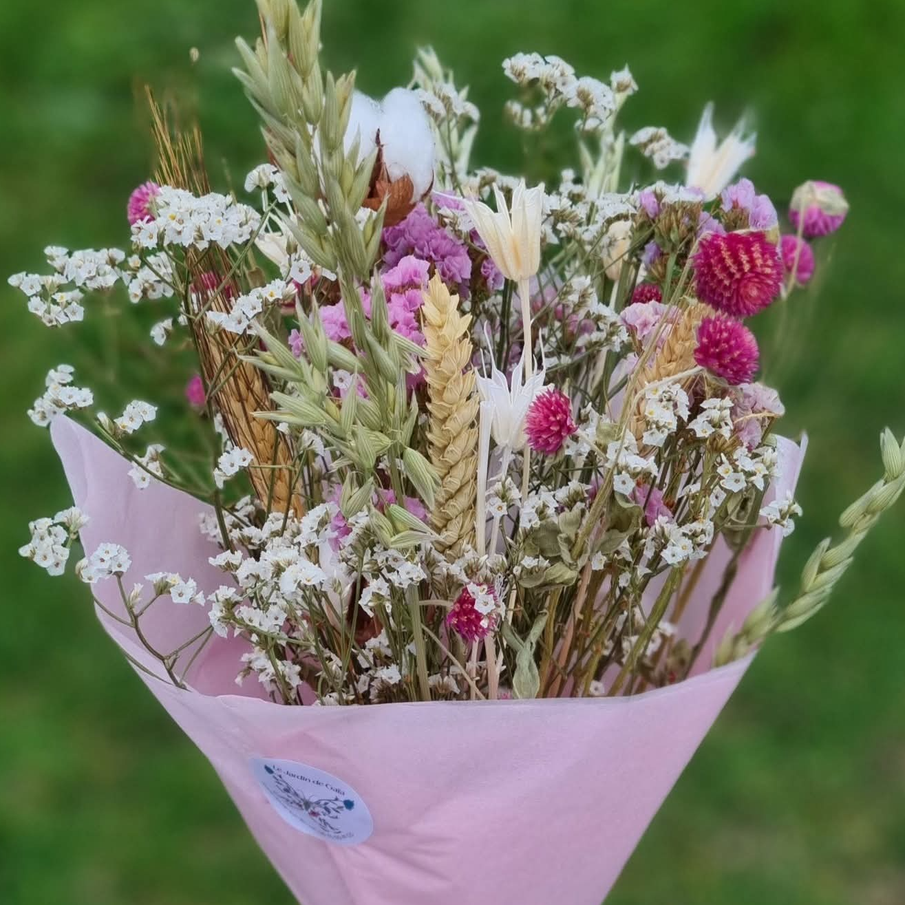 Bouquet fleurs séchées (petit)