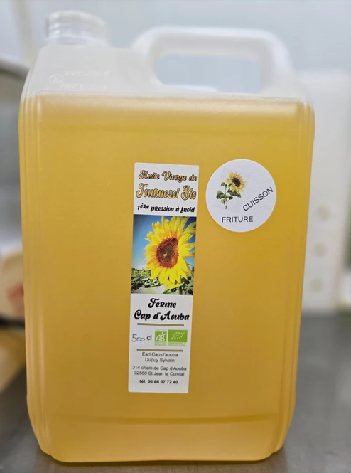 HUILE DE TOURNESOL OLEIQUE 5L - 5l